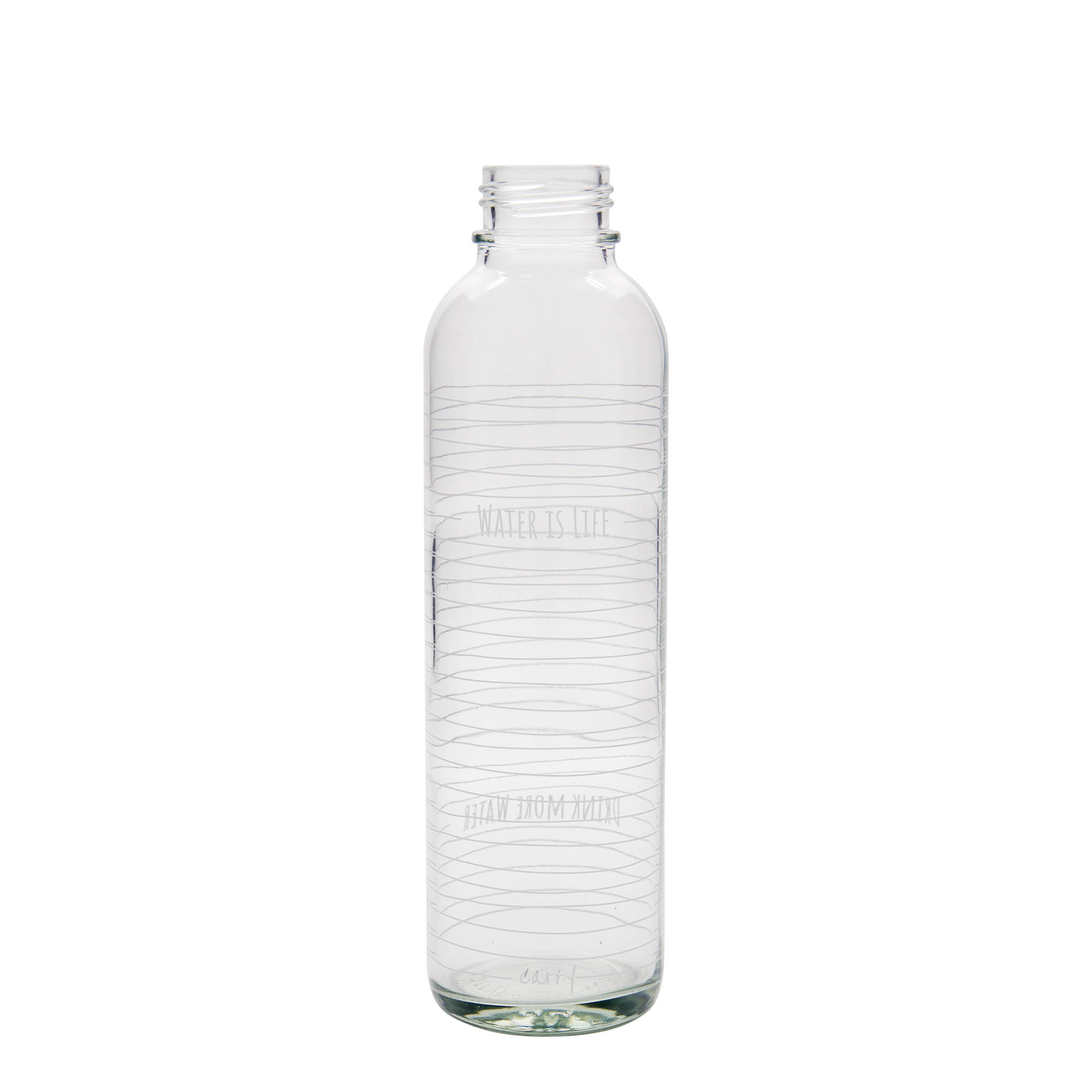 700 ml drikkeflaske CARRY Bottle, motiv: Water is Life, åbning: Skruelåg