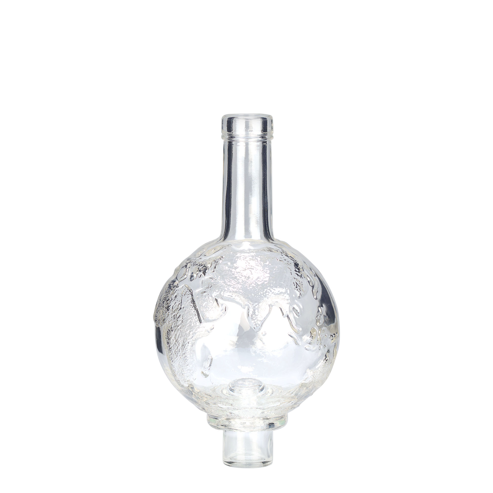 500 ml glasflaske »Globus«, åbning: kork