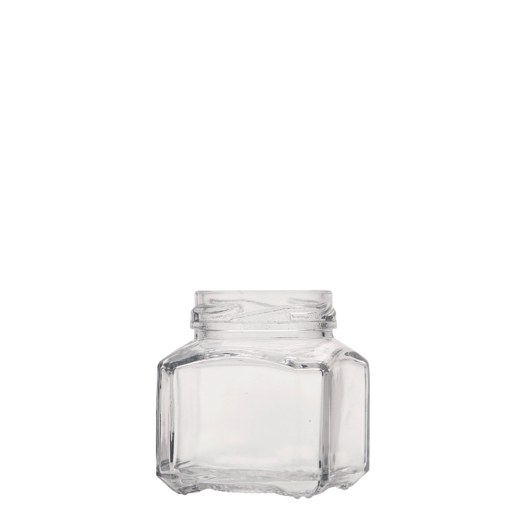 106 ml firkantet glas 'Mailand', åbning: Twist-Off (TO 48)