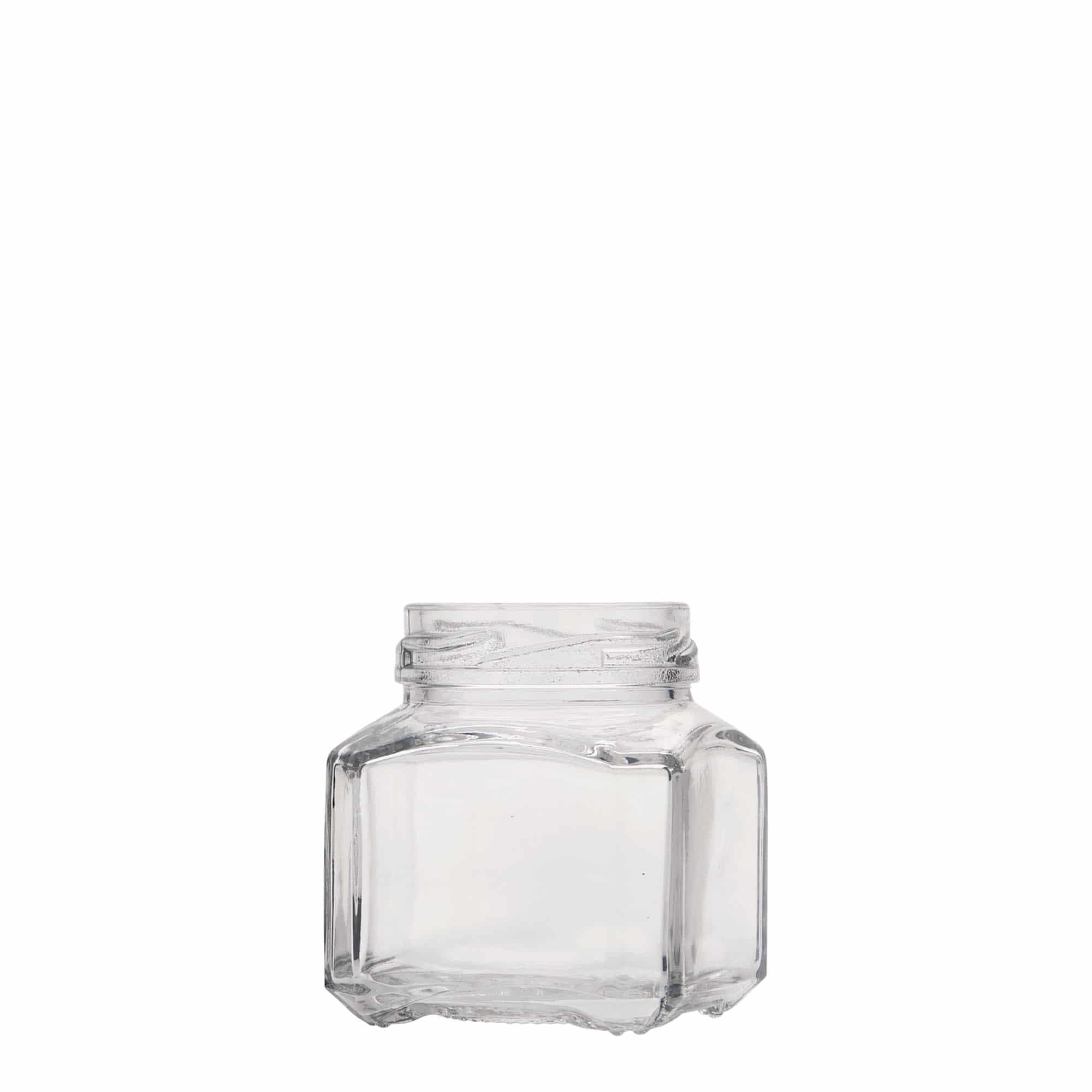 106 ml firkantet glas »Mailand«, åbning: Twist-off (TO 48)