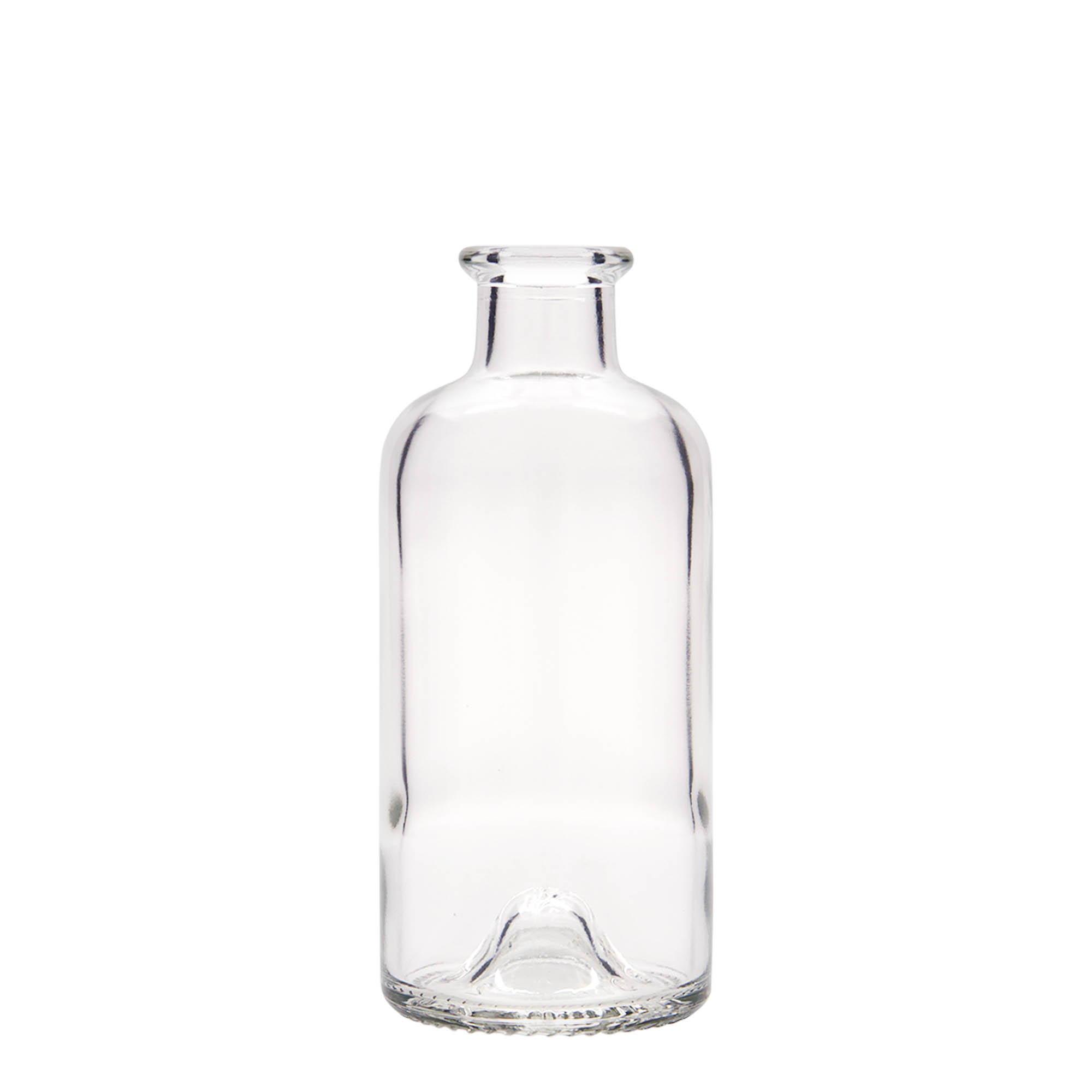 200 ml glasflaske apoteker, åbning: kork 200 ml glasflaske apoteker, åbning: kork