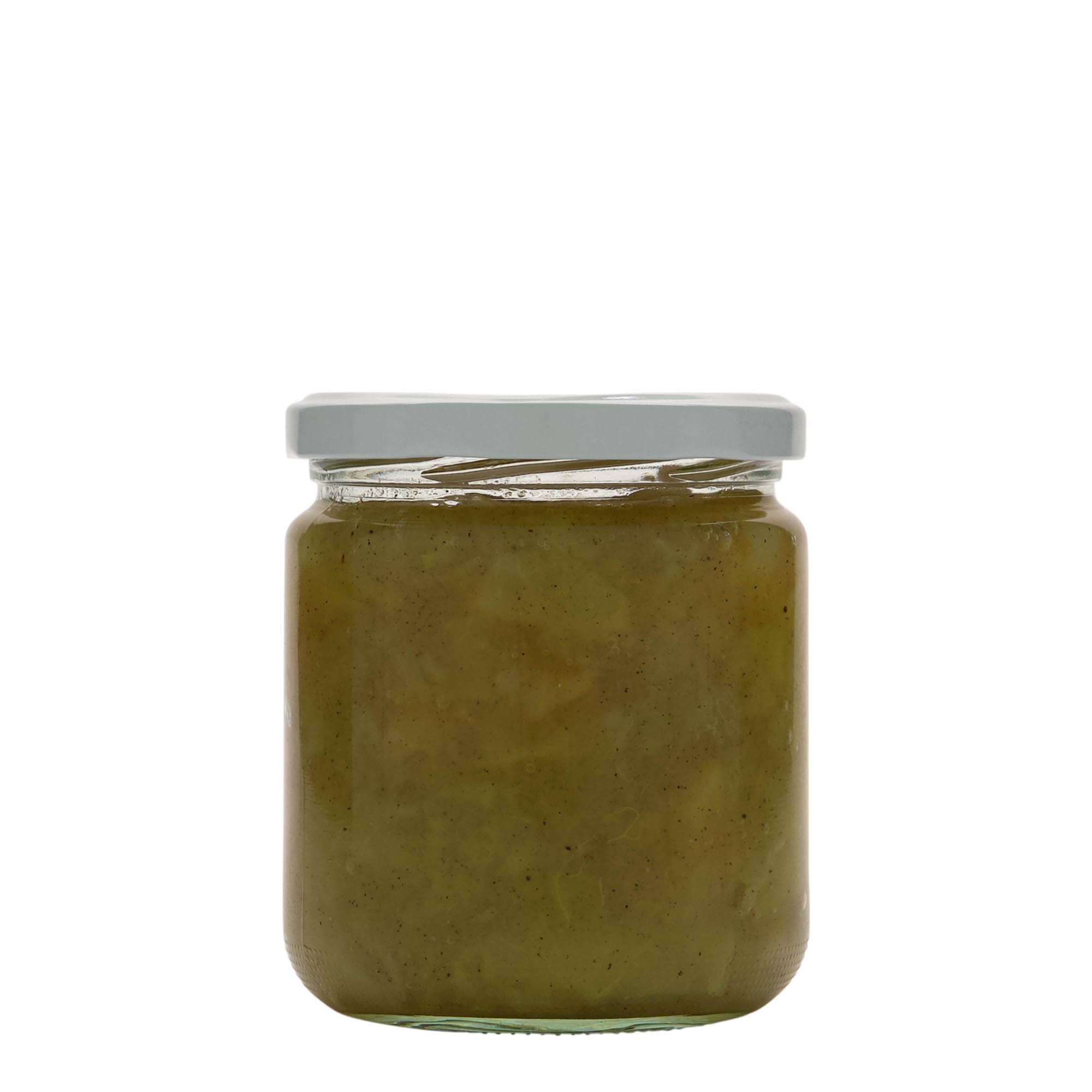 440 ml rundt glas, åbning: twist-off (TO 82)