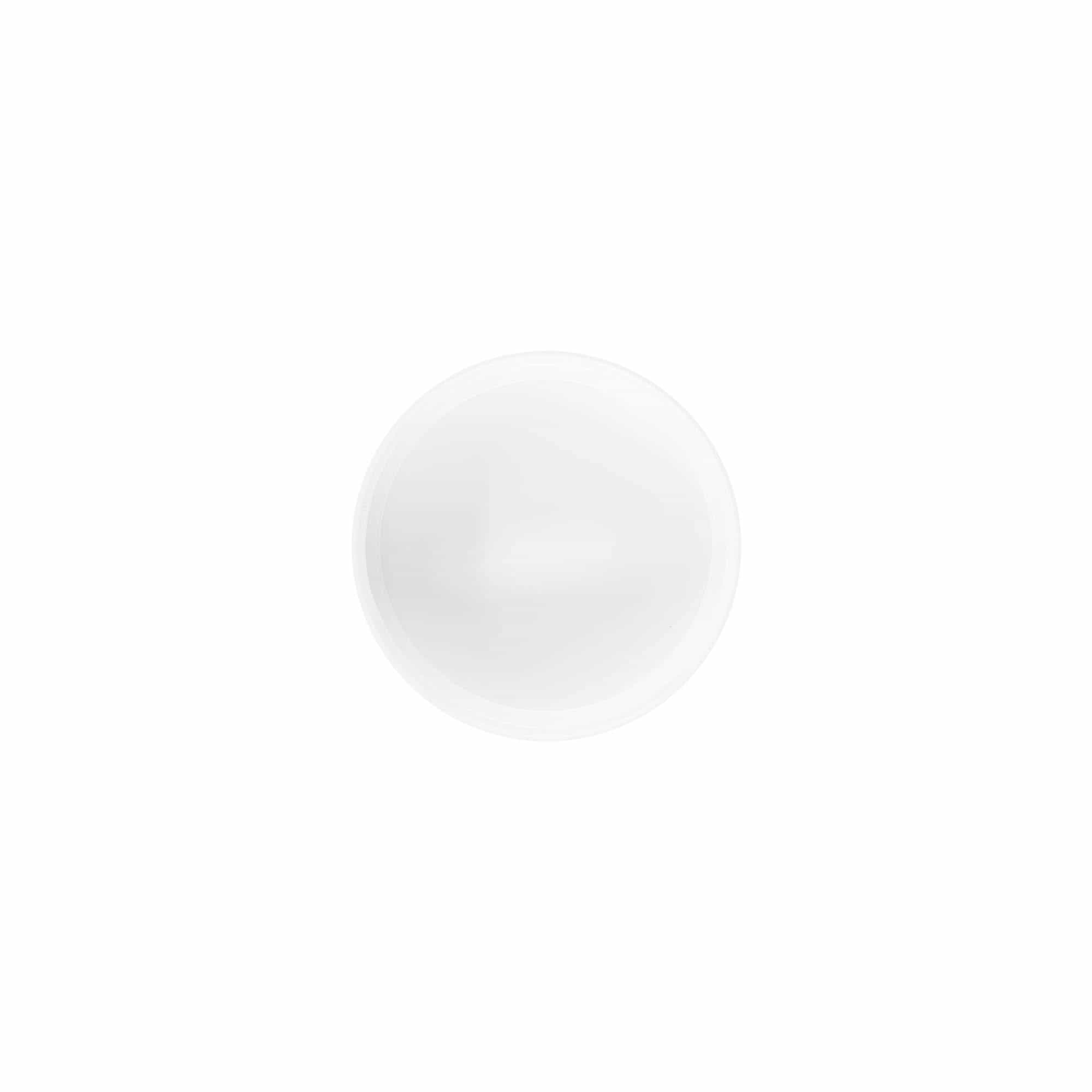 Skruelåg til 50 ml 'Magic', PP-plast, hvid