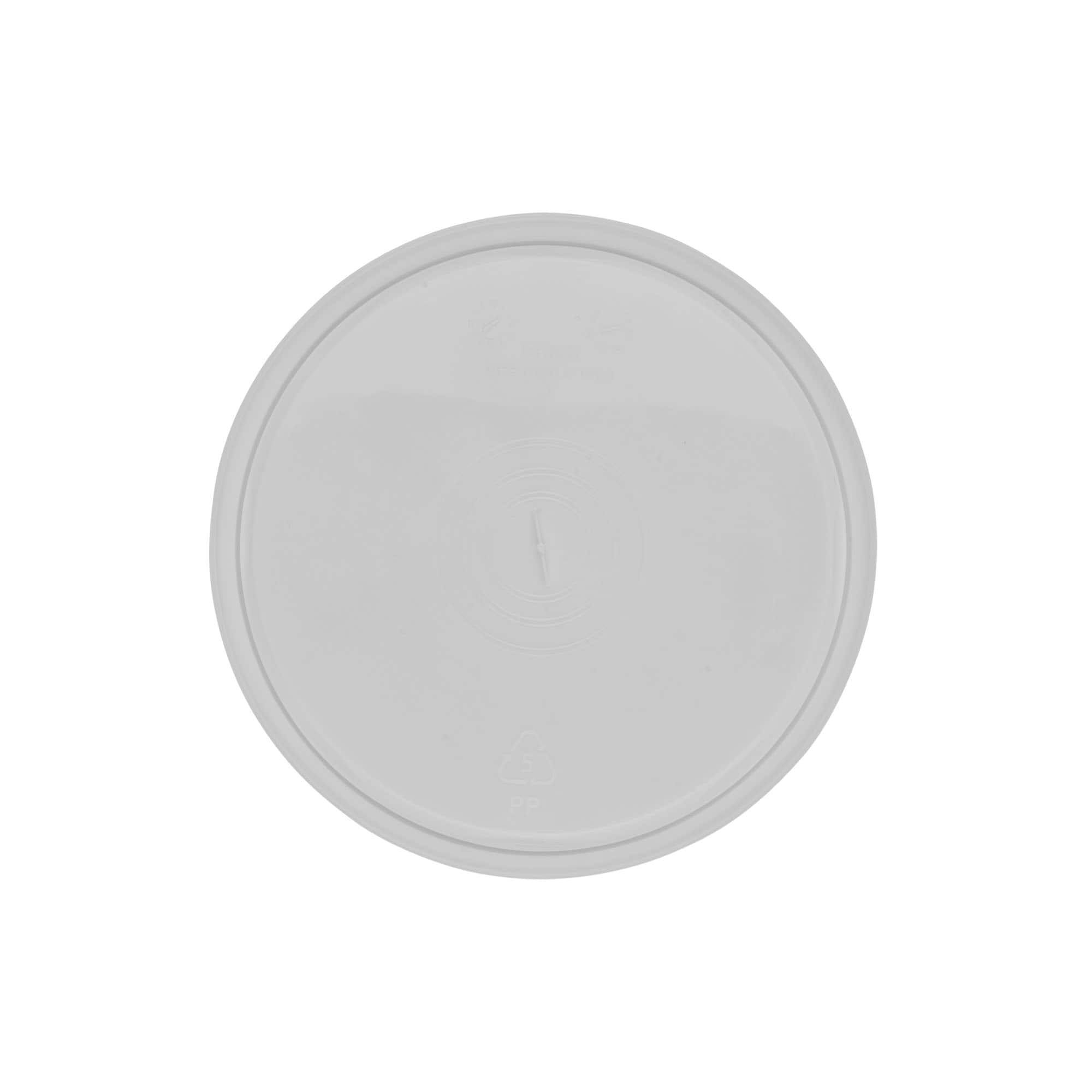 Låg til 1,8 l spande, PP-plast, hvid