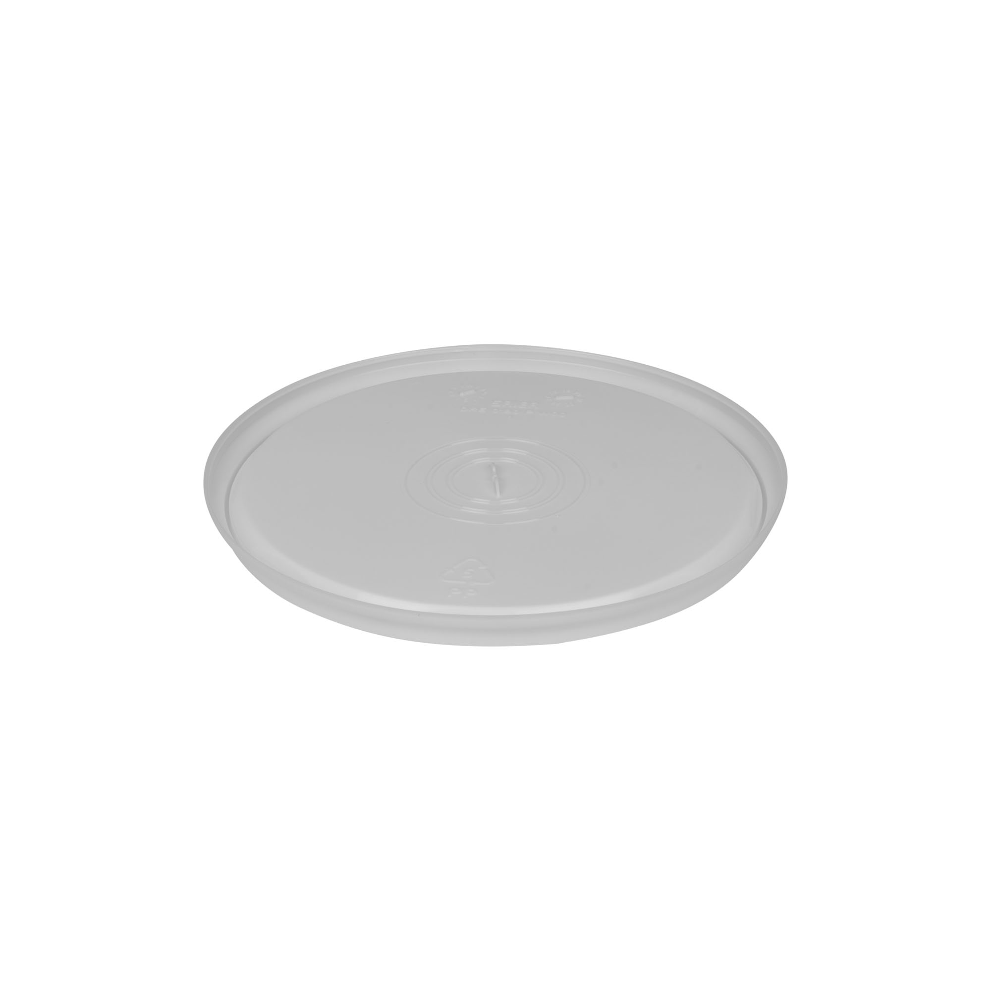 Låg til 1,8 l spand, PP-plast, hvid Låg til 1,8 l spand, PP-plast, hvid