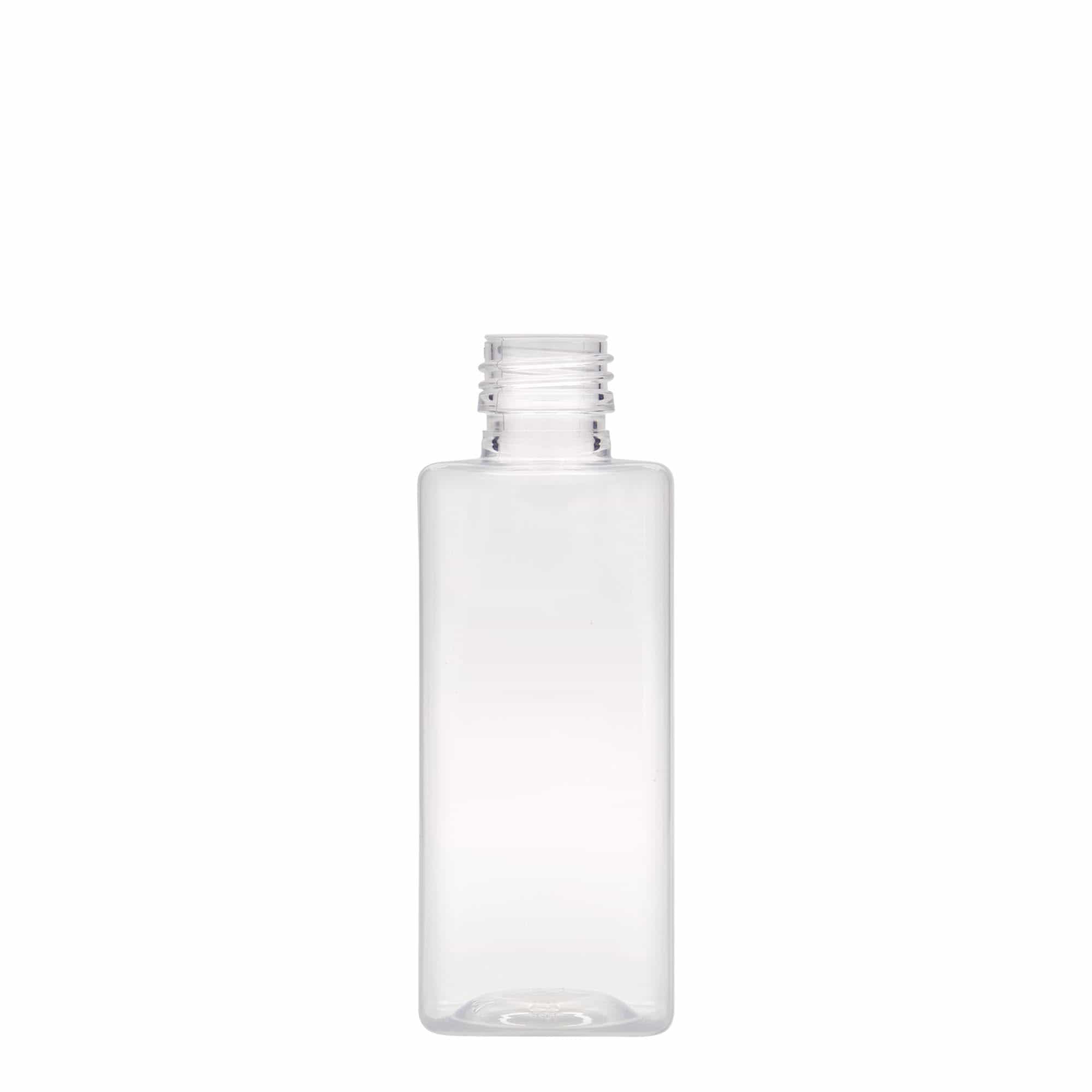 250 ml PET-flaske 'Karl', kvadratisk, plast, åbning: PP 28 250 ml PET-flaske 'Karl', kvadratisk, plast, åbning: PP 28