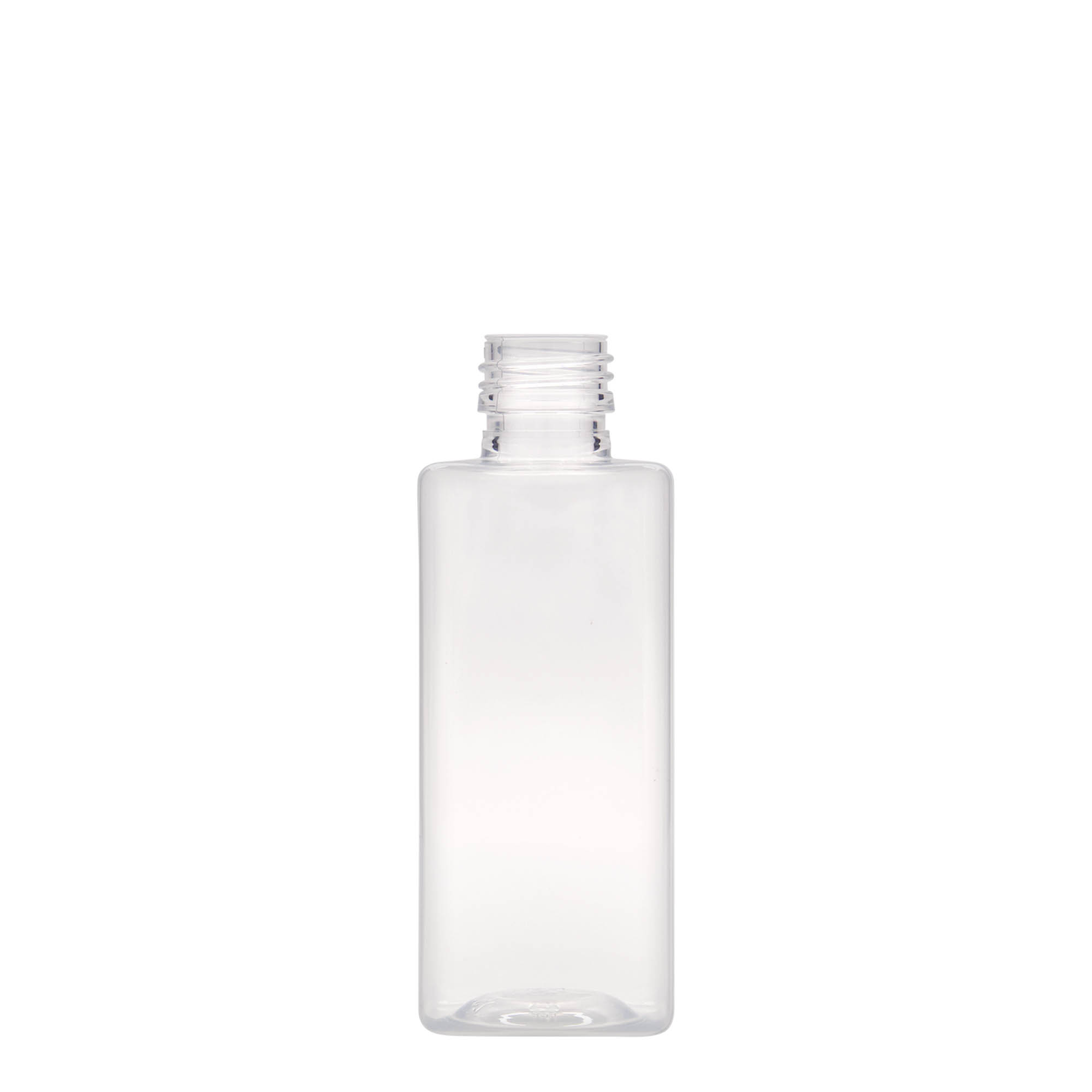 250 ml PET-flaske 'Karl', firkantet, plastik, åbning: PP 28 250 ml PET-flaske 'Karl', firkantet, plastik, åbning: PP 28