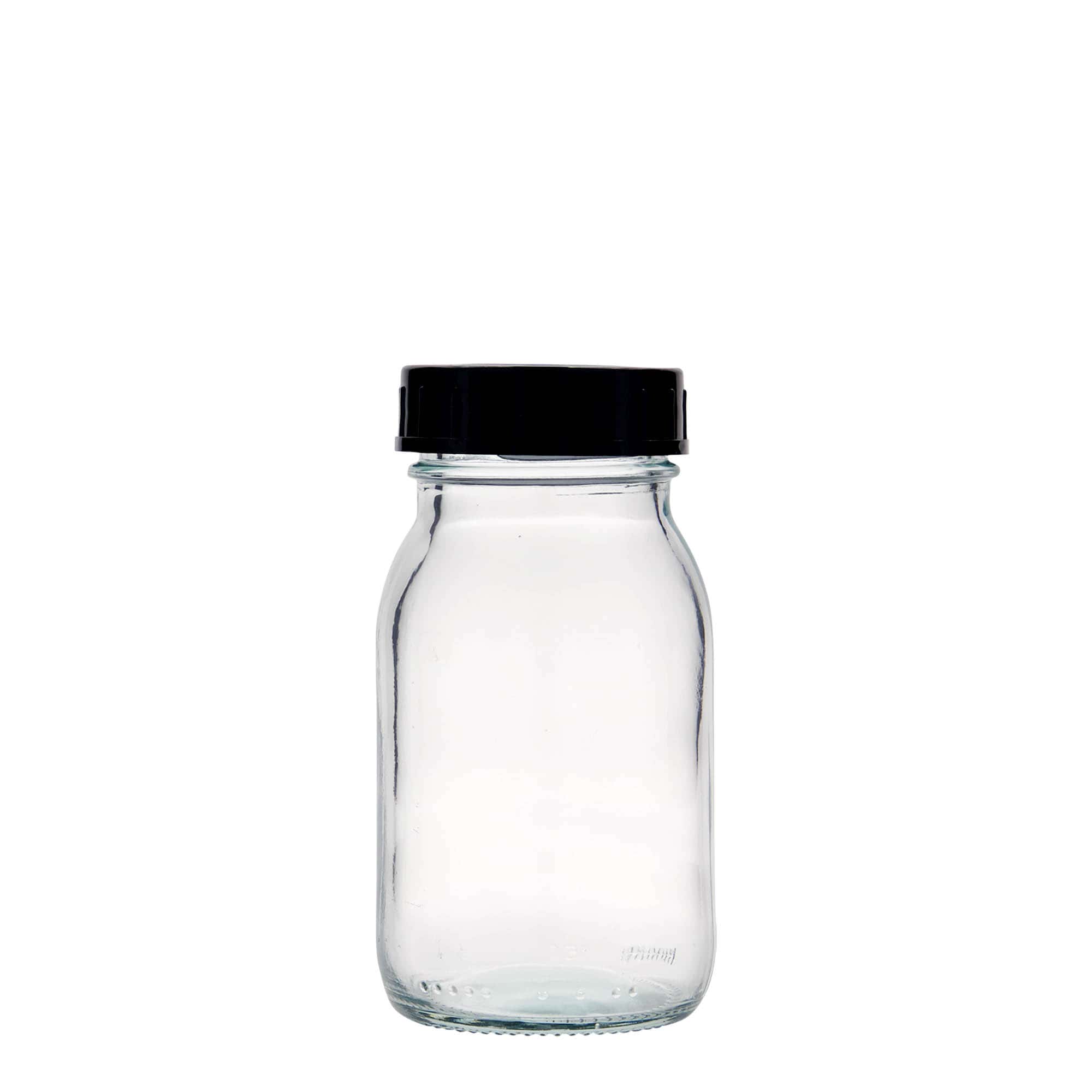 150 ml bredhalsglas, åbning: DIN 45