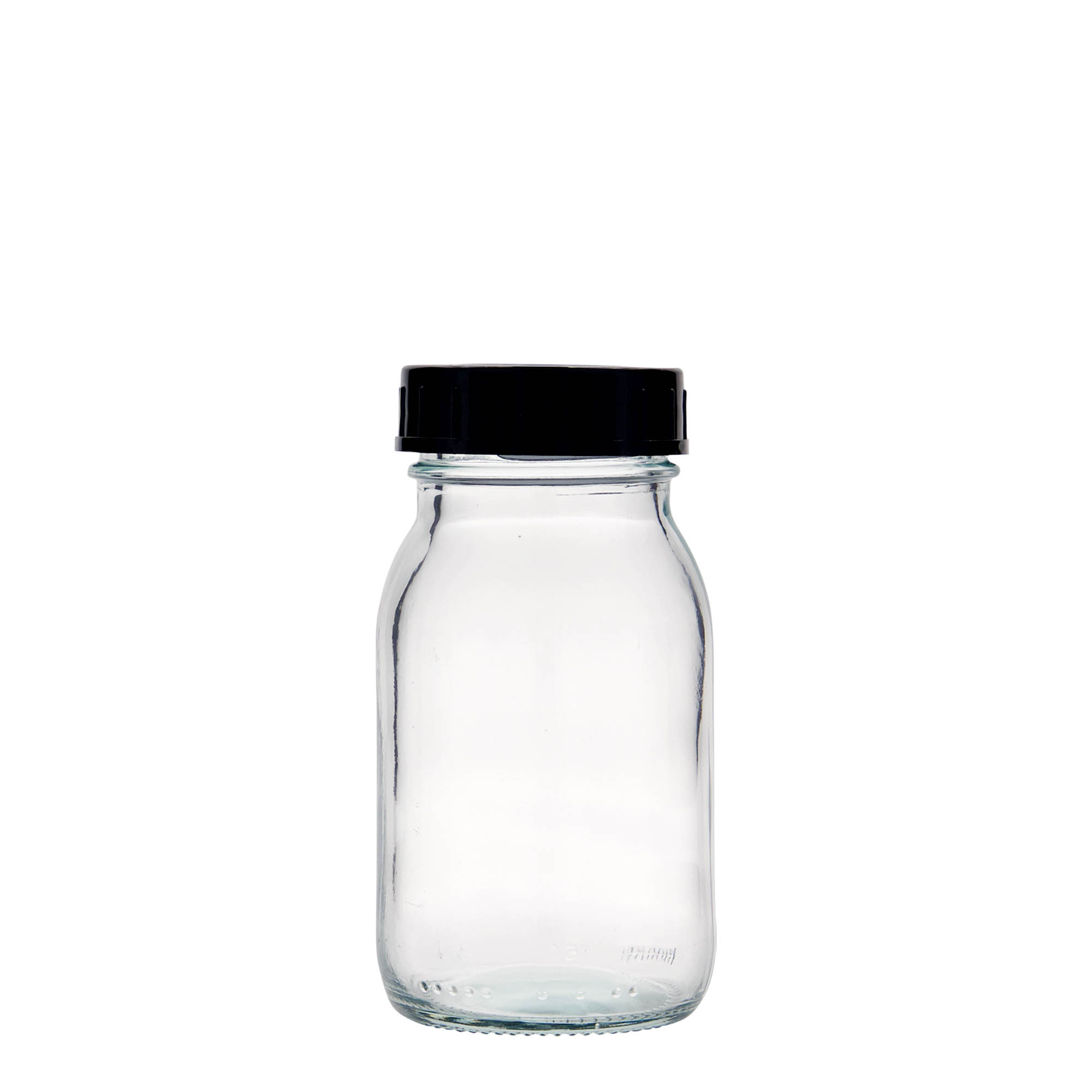 150 ml bredhalsglas, åbning: DIN 45 150 ml bredhalsglas, åbning: DIN 45