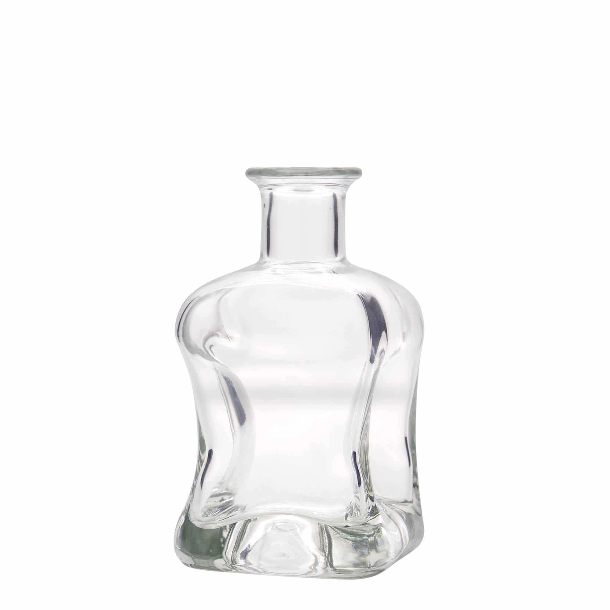 350 ml glasflaske 'Dublin', kvadratisk, åbning: Kork