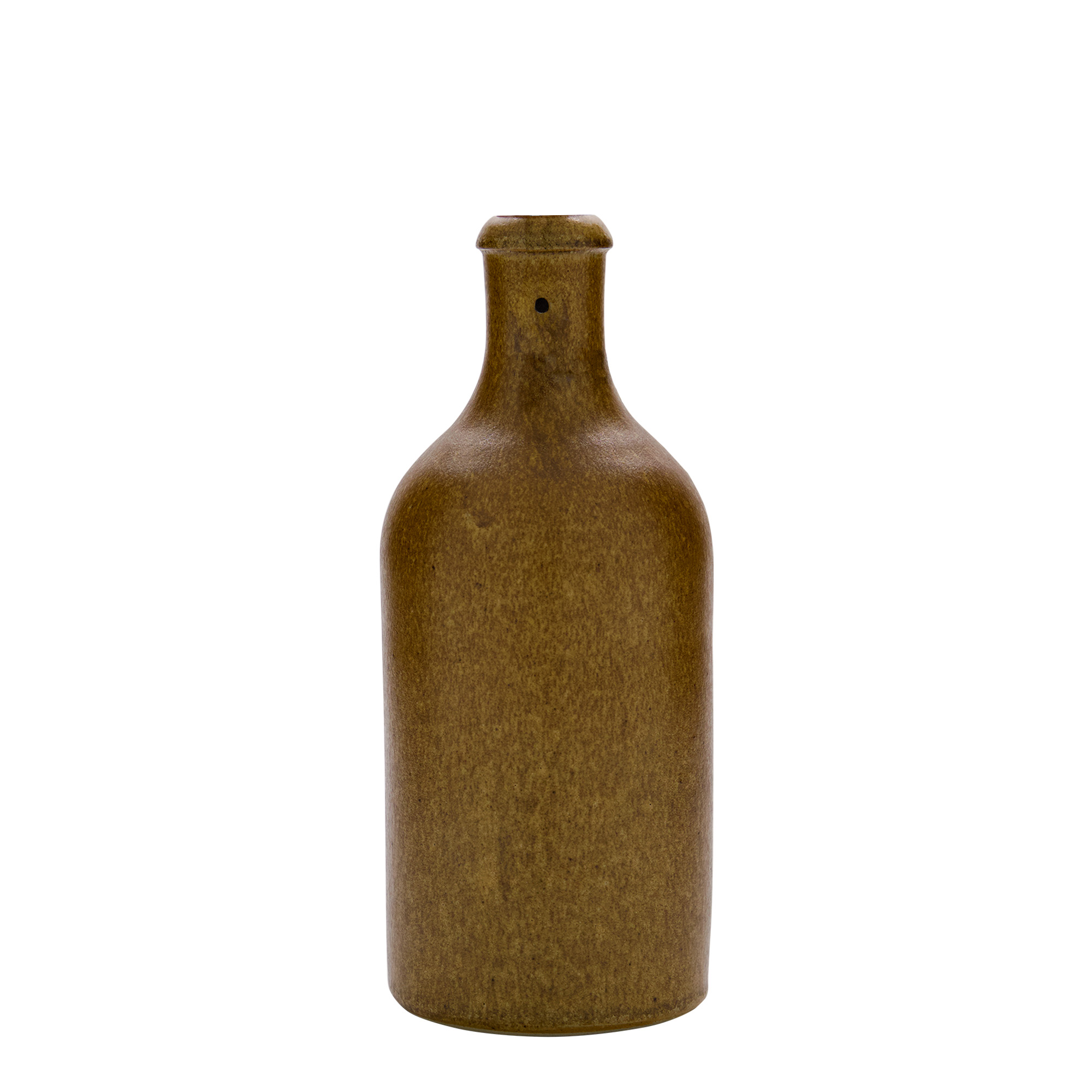 500 ml tonkrukke, stentøj, brun-krystal, åbning: låseklips 500 ml tonkrukke, stentøj, brun-krystal, åbning: låseklips