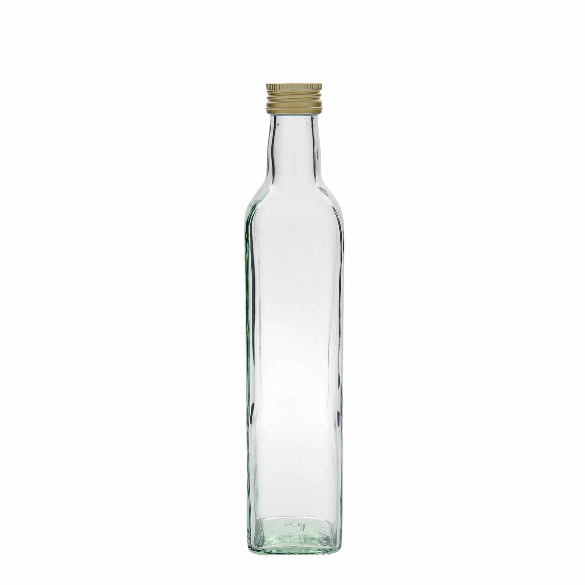 500 ml glasflaske 'Marasca', kvadratisk, åbning: PP 31,5