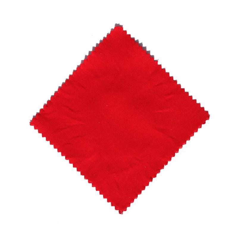 Stofservietter 15x15, kvadratisk, tekstil, rød, åbning: TO58-TO82