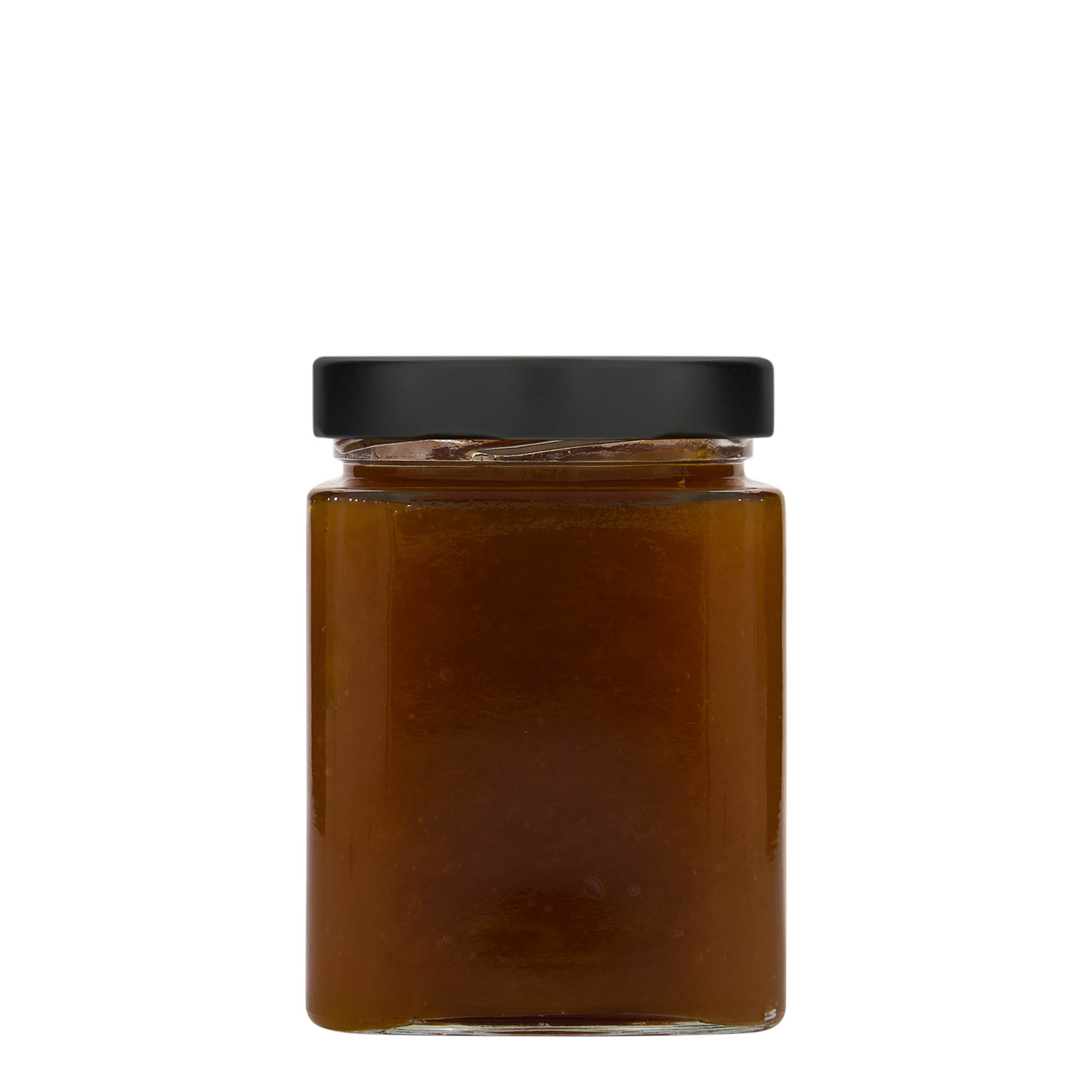 580 ml firkantet glas 'Ikarus', åbning: Deep-Twist-Off (DTO 82)