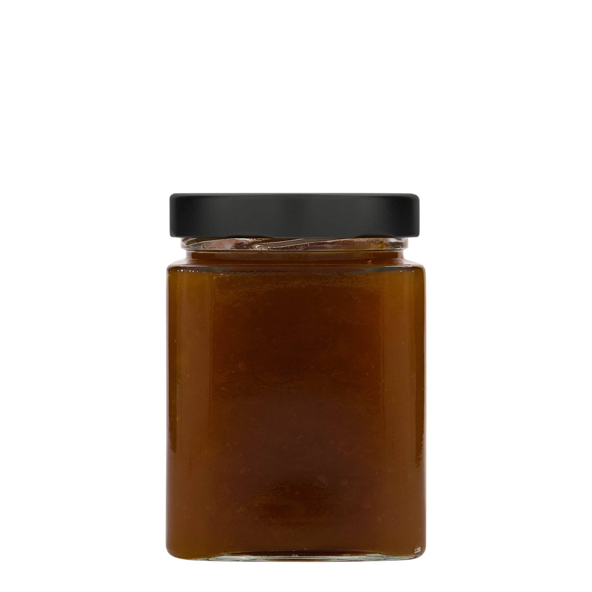 580 ml firkantet glas »Ikarus«, åbning: Deep-Twist-off (DTO 82)