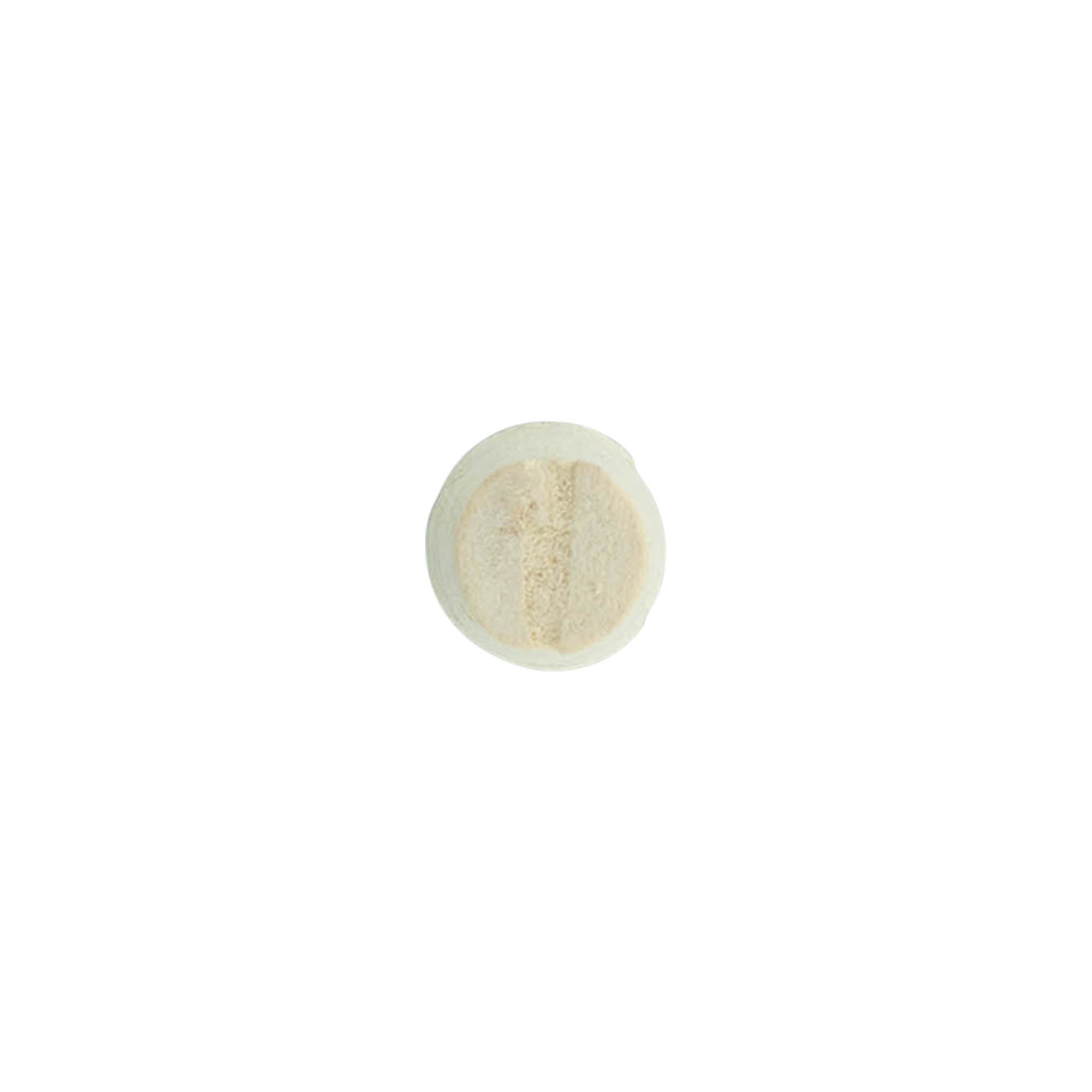Spidsprop 9-12 x 22, naturprop, blegnet, til munding: kork Spidsprop 9-12 x 22, naturprop, blegnet, til munding: kork