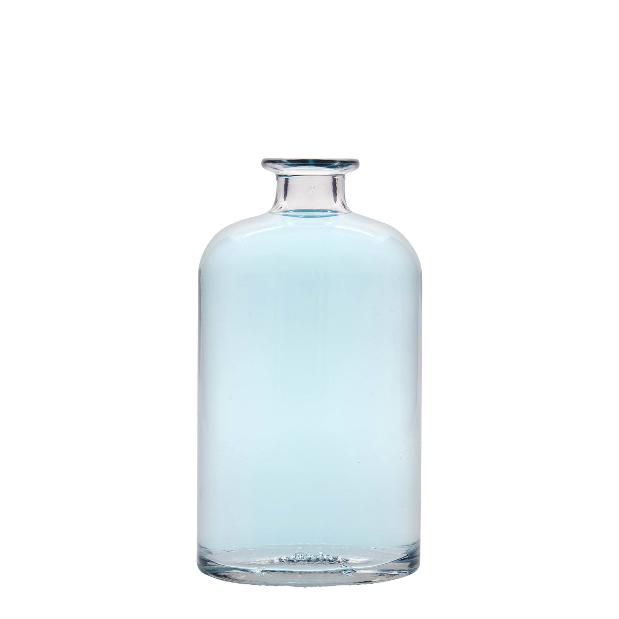 500 ml glasflaske 'Dundee', oval, åbning: kork