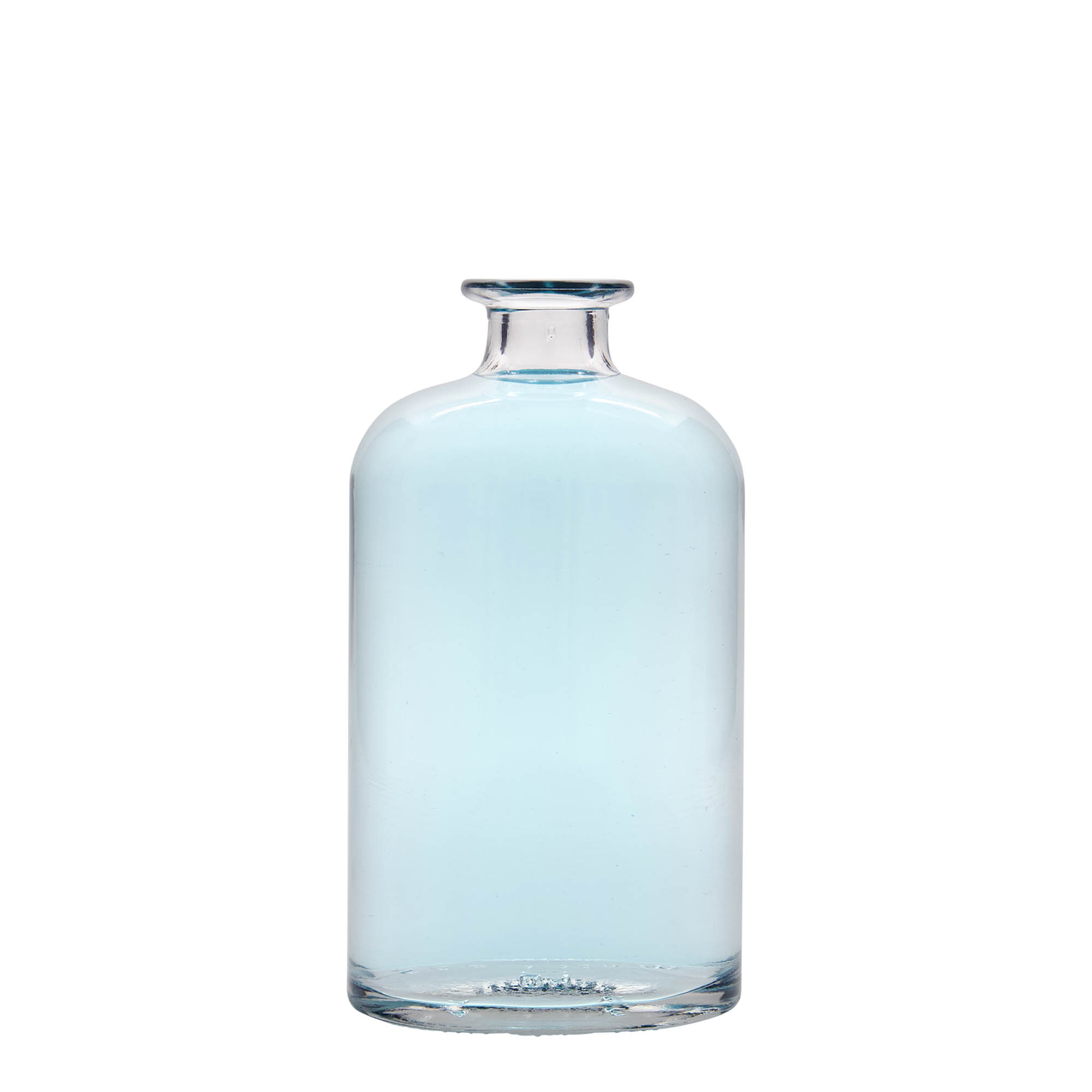 500 ml glasflaske 'Dundee', oval, åbning: kork 500 ml glasflaske 'Dundee', oval, åbning: kork