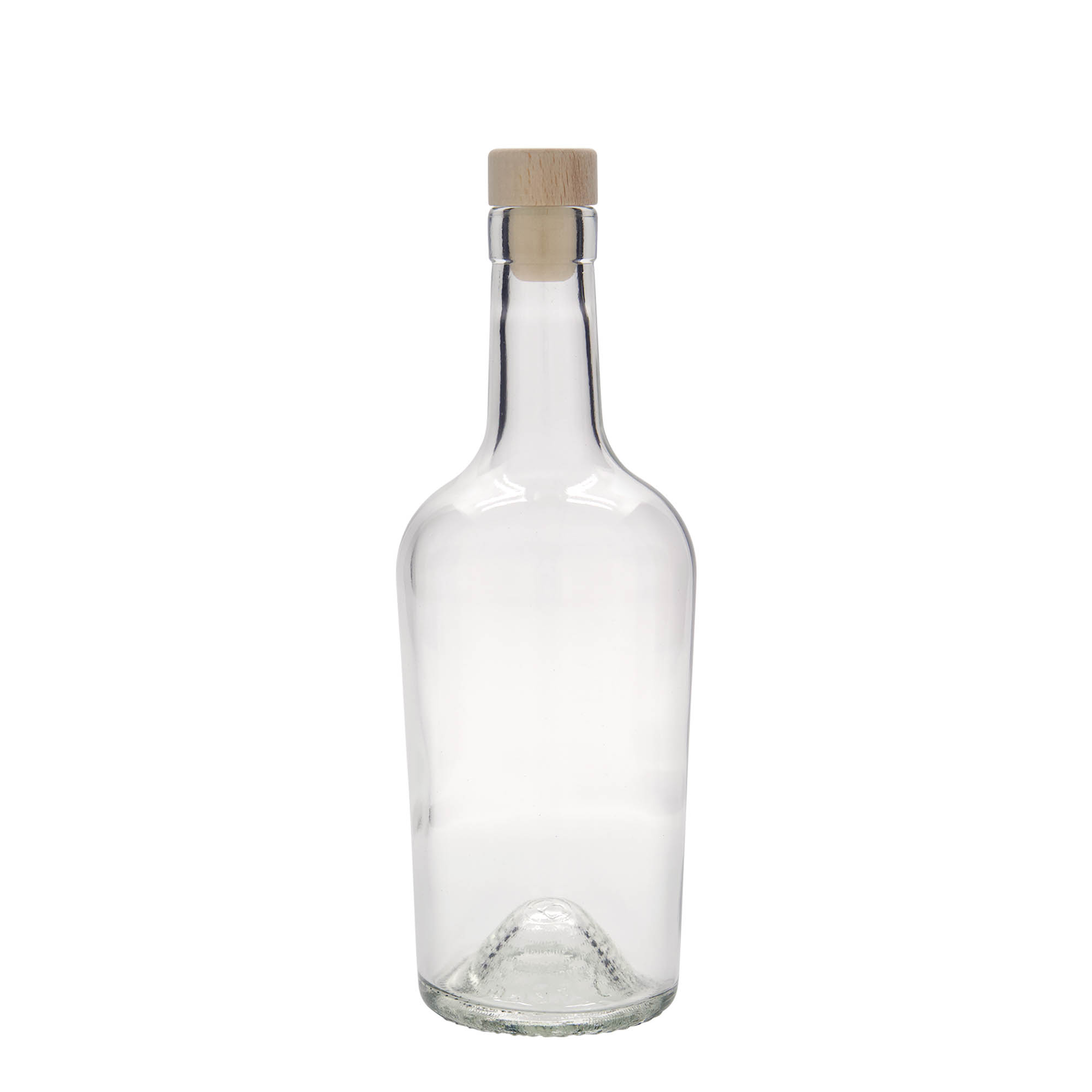 500 ml glasflaske 'Margarethe', åbning: kork 500 ml glasflaske 'Margarethe', åbning: kork