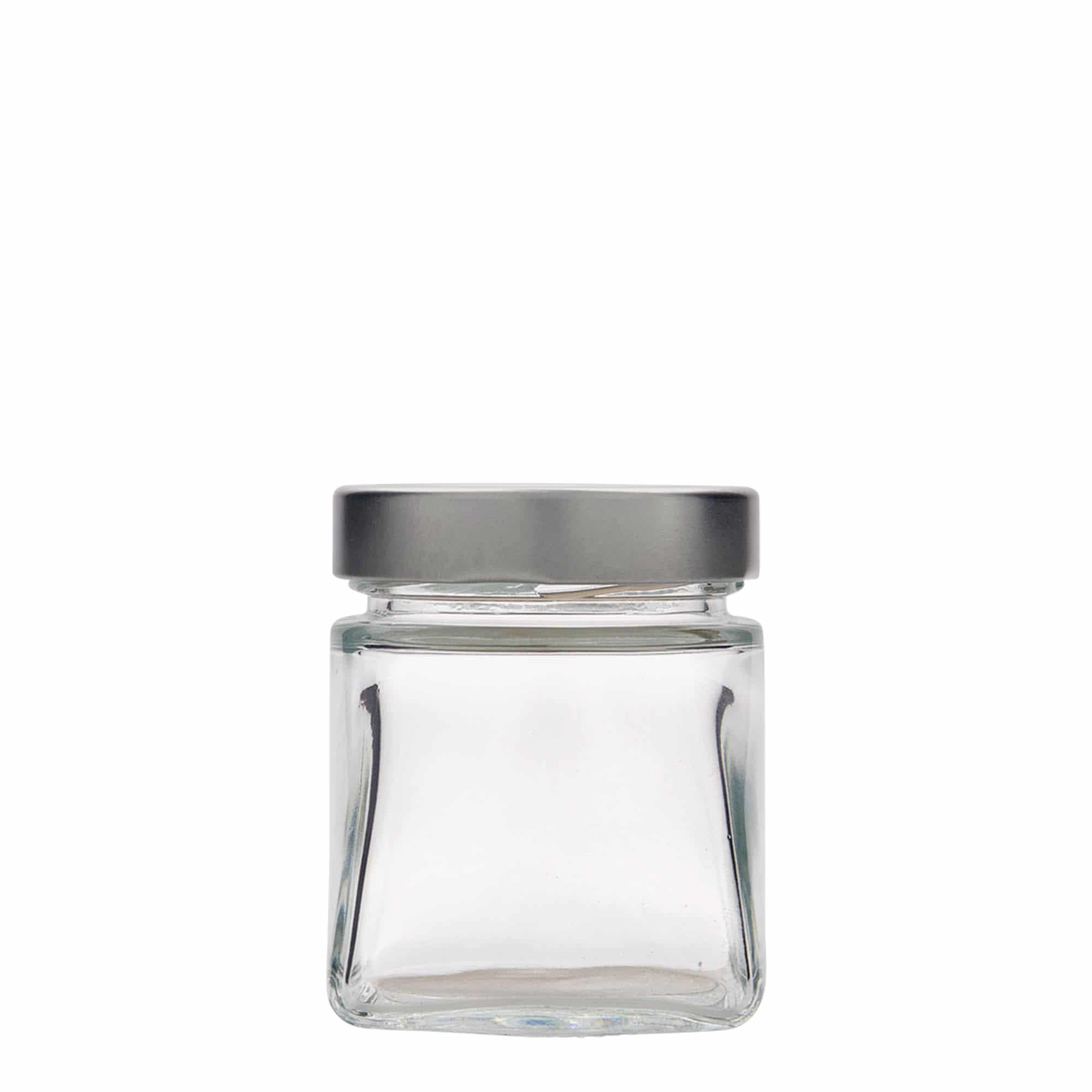 212 ml kvadraktisk glas 'Luxor', åbning: Deep-twist-off (DTO 63)