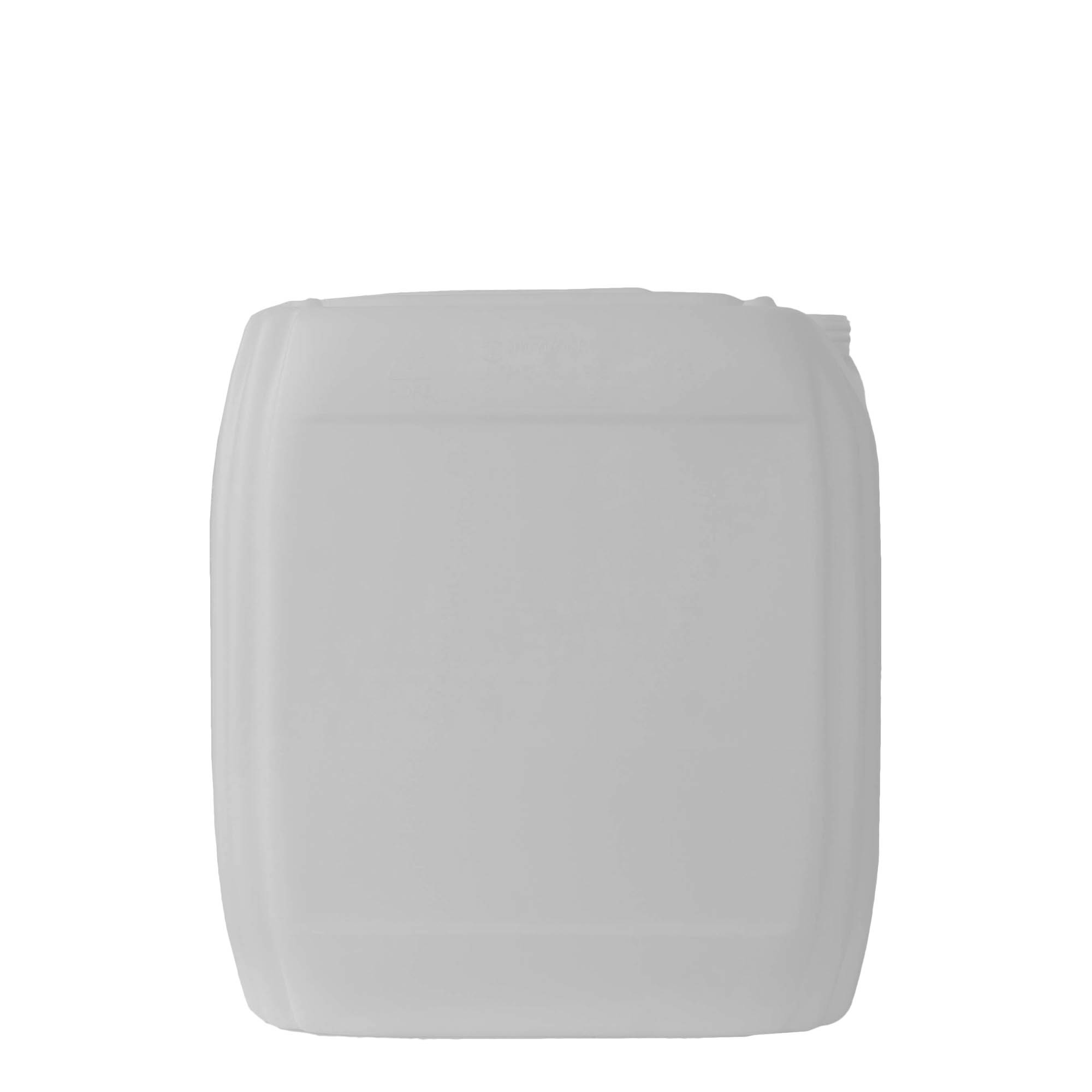 30 l dunk, rektangulær, HDPE-plast, natur, åbning: ND 60 30 l dunk, rektangulær, HDPE-plast, natur, åbning: ND 60