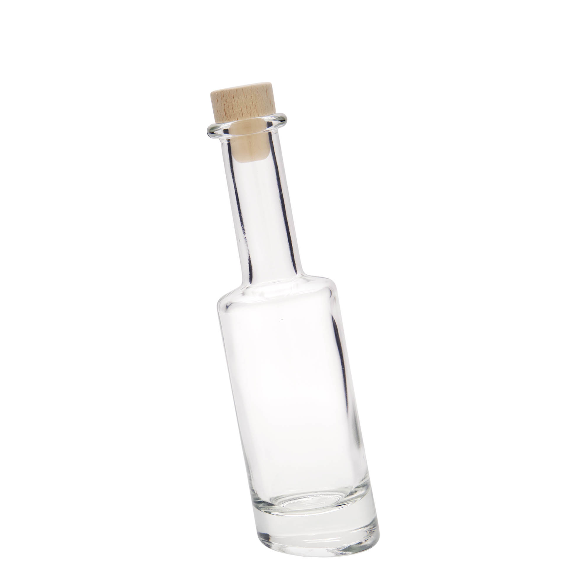 200 ml glasflaske 'Bounty', åbning: kork