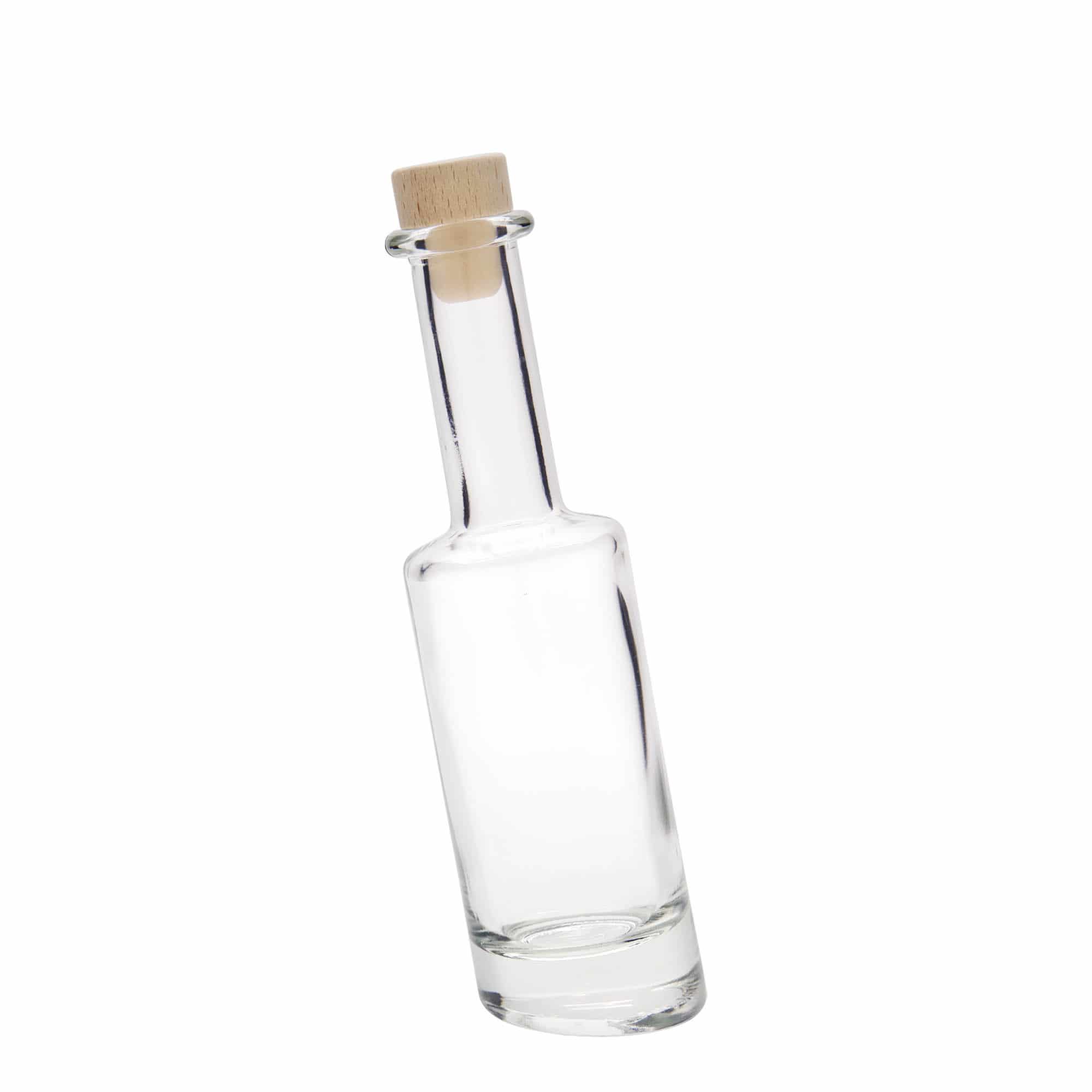 200 ml glasflaske 'Bounty', åbning: kork