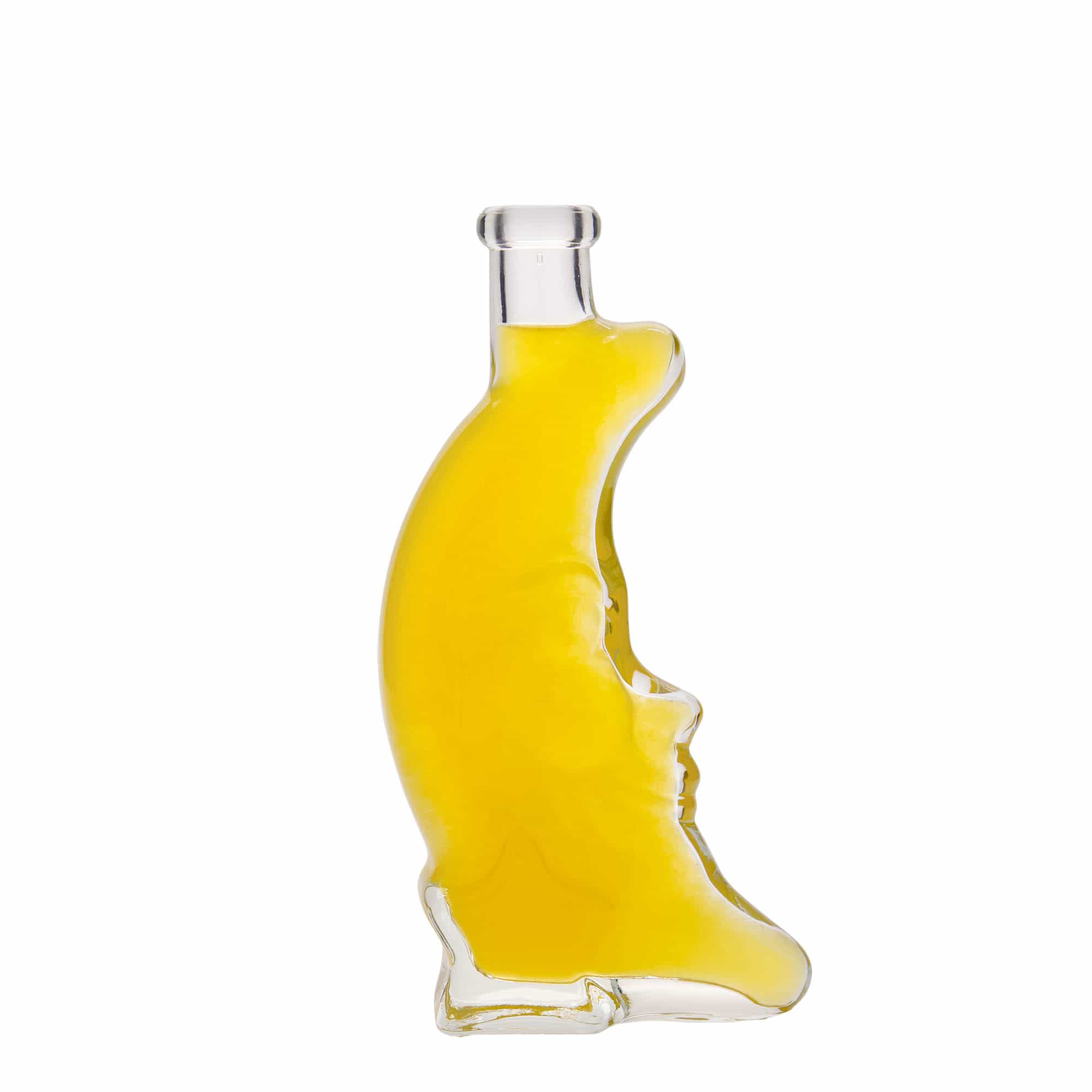 200 ml glasflaske 'Måne', åbning: Kork