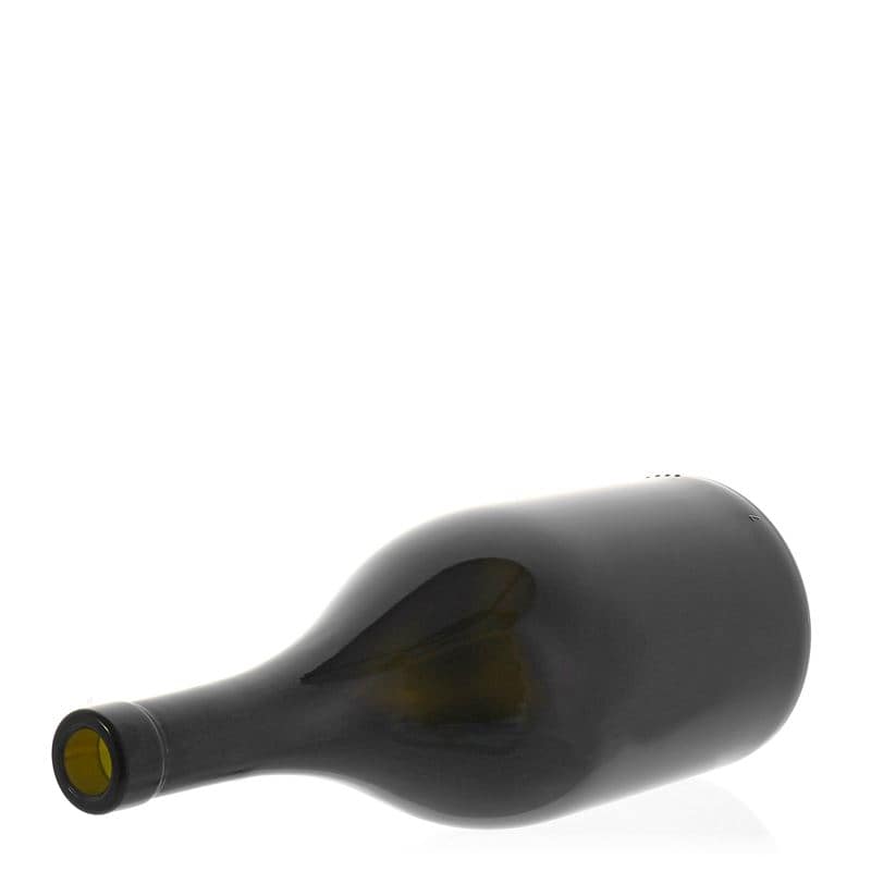 750 ml vinflaske 'Exclusive', antikgrøn, åbning: Kork