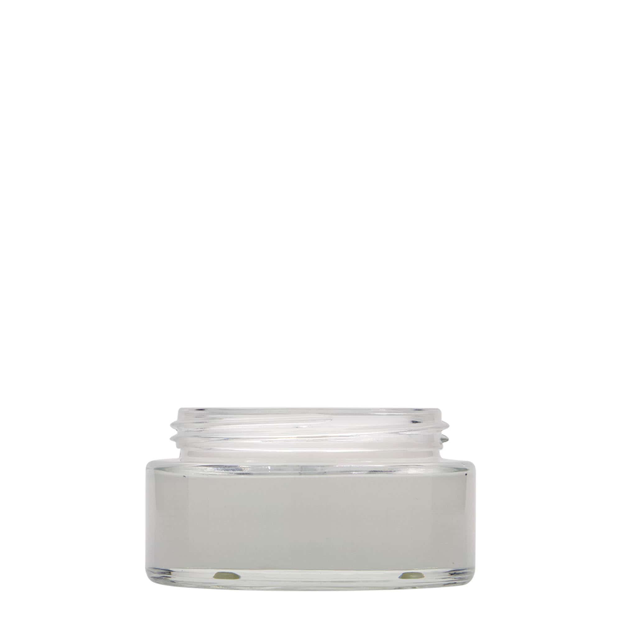 100 ml krukke 'Clear Edition', glas, åbning: skruelåg