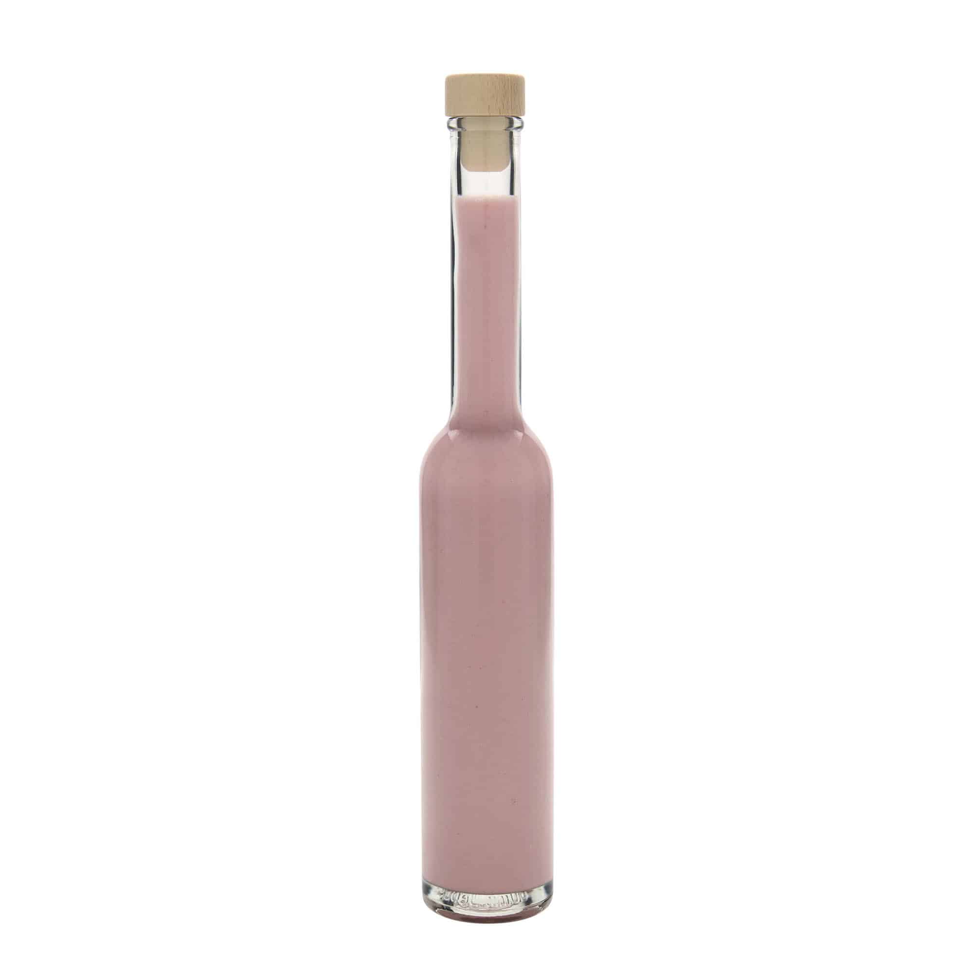 200 ml glasflaske 'Platina', åbning: Kork