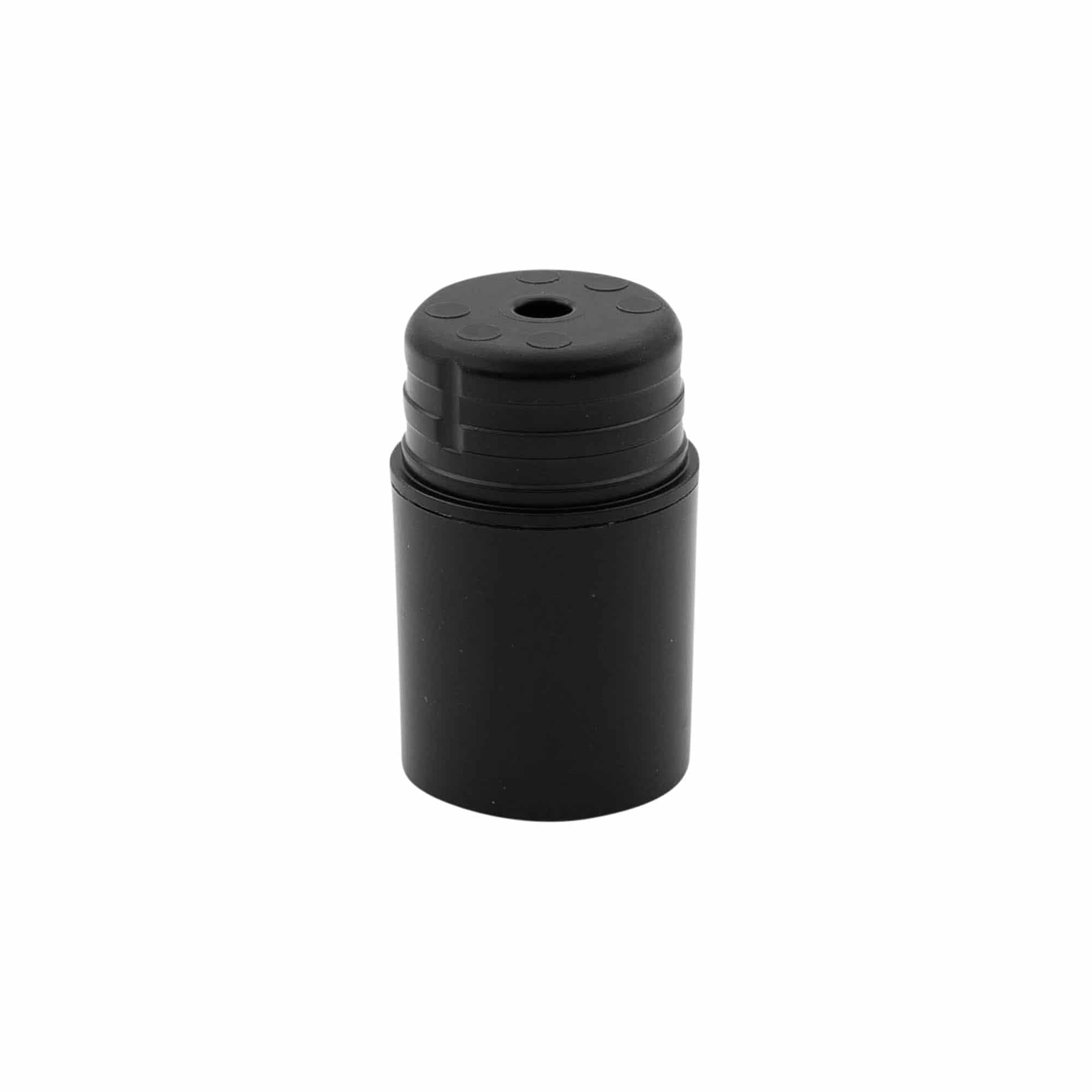 Airless Dispenser pumpehoved 'Nano', PP-plast, sort