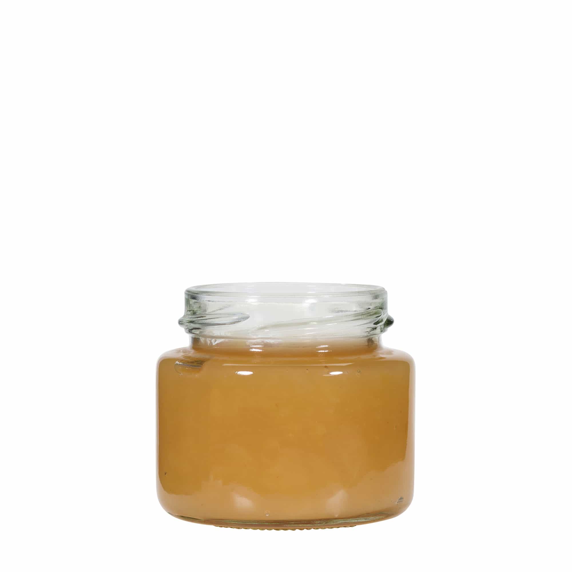 110 ml rundt glas, munding: Twist-Off (TO 53)