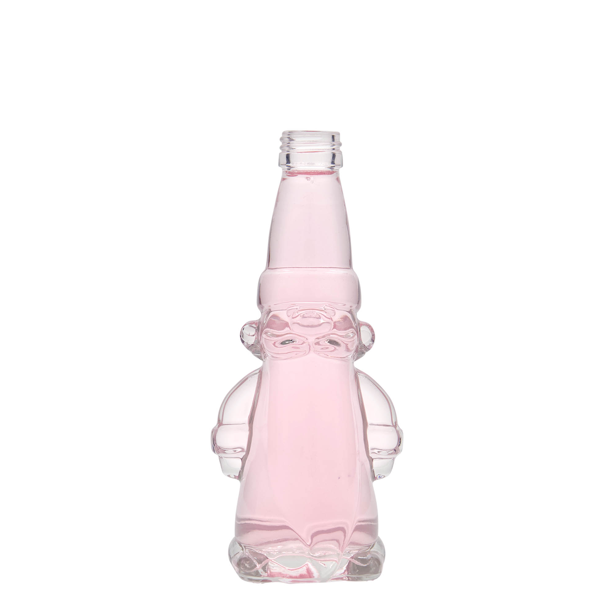 200 ml glasflaske »Julenisse«, åbning: PP 28