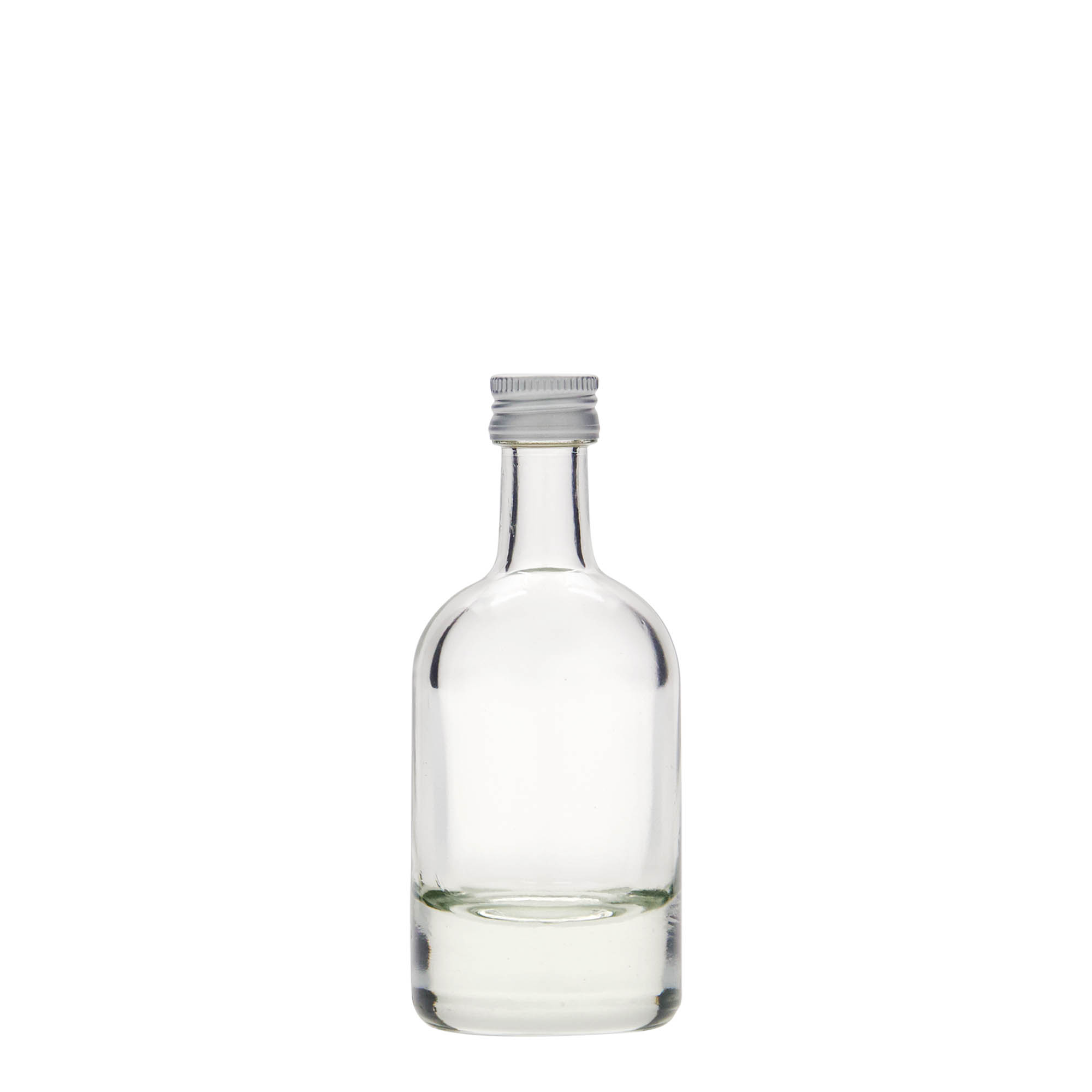 50 ml glasflaske 'Linea Uno', åbning: PP 18 50 ml glasflaske 'Linea Uno', åbning: PP 18