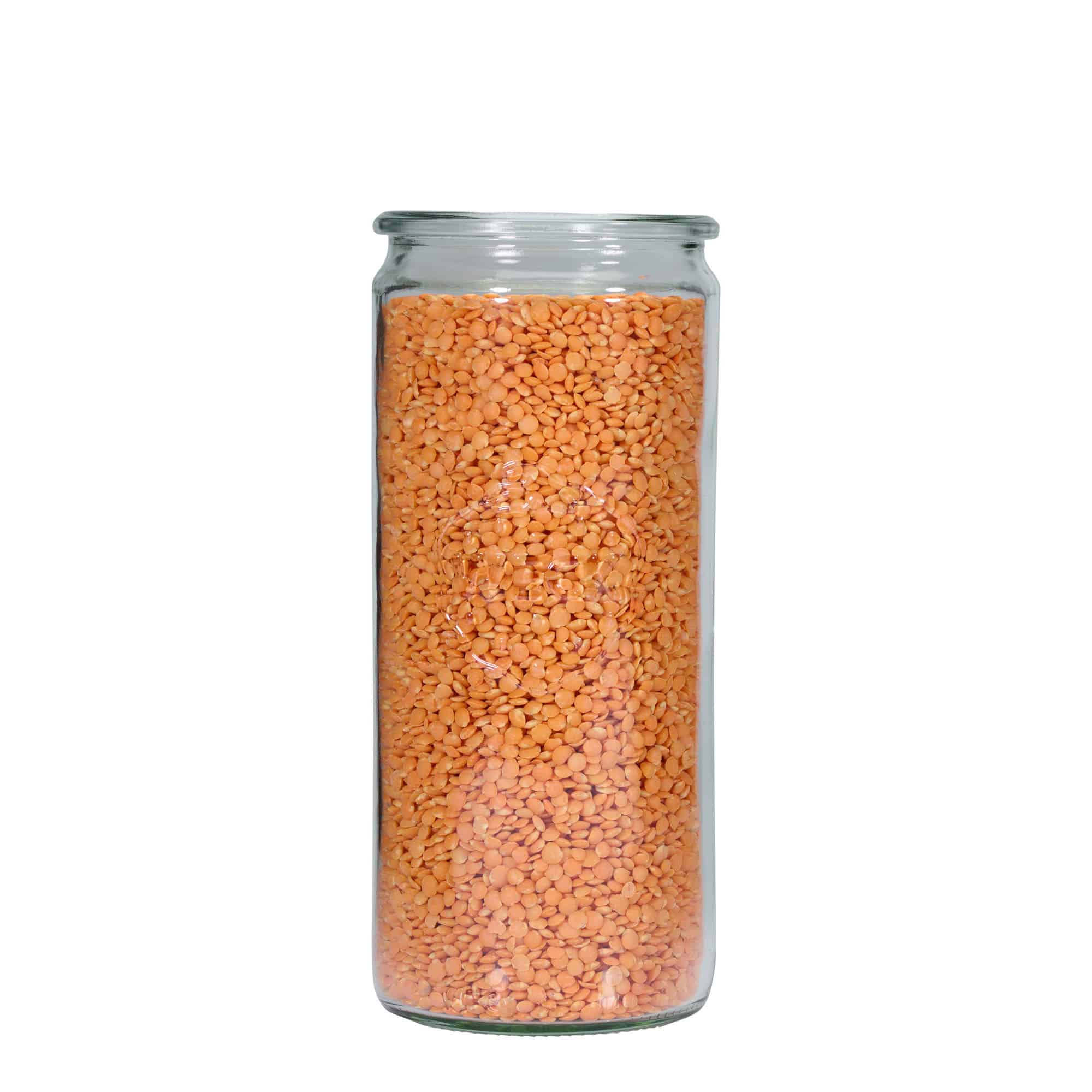 1.040 ml WECK-cylinderglas, åbning: Rund kant