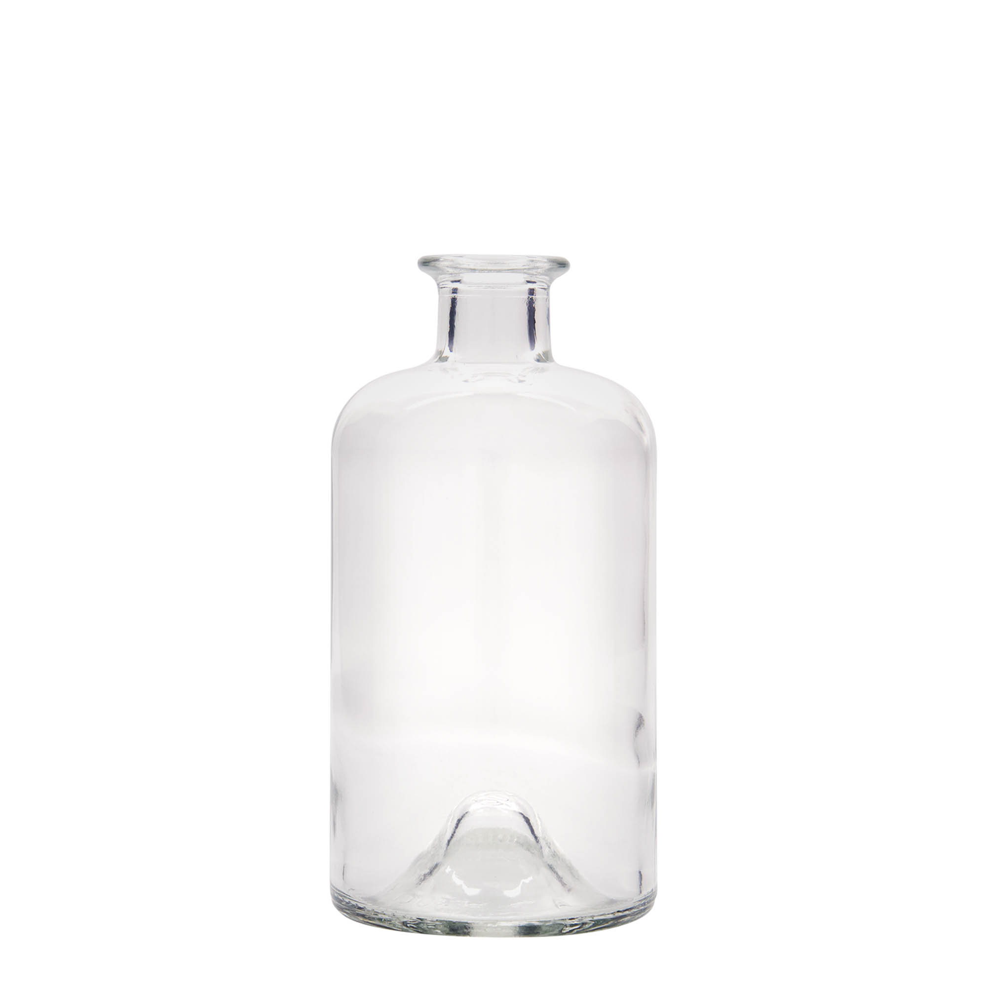 500 ml glasflaske apoteker 'Doktor', åbning: kork 500 ml glasflaske apoteker 'Doktor', åbning: kork