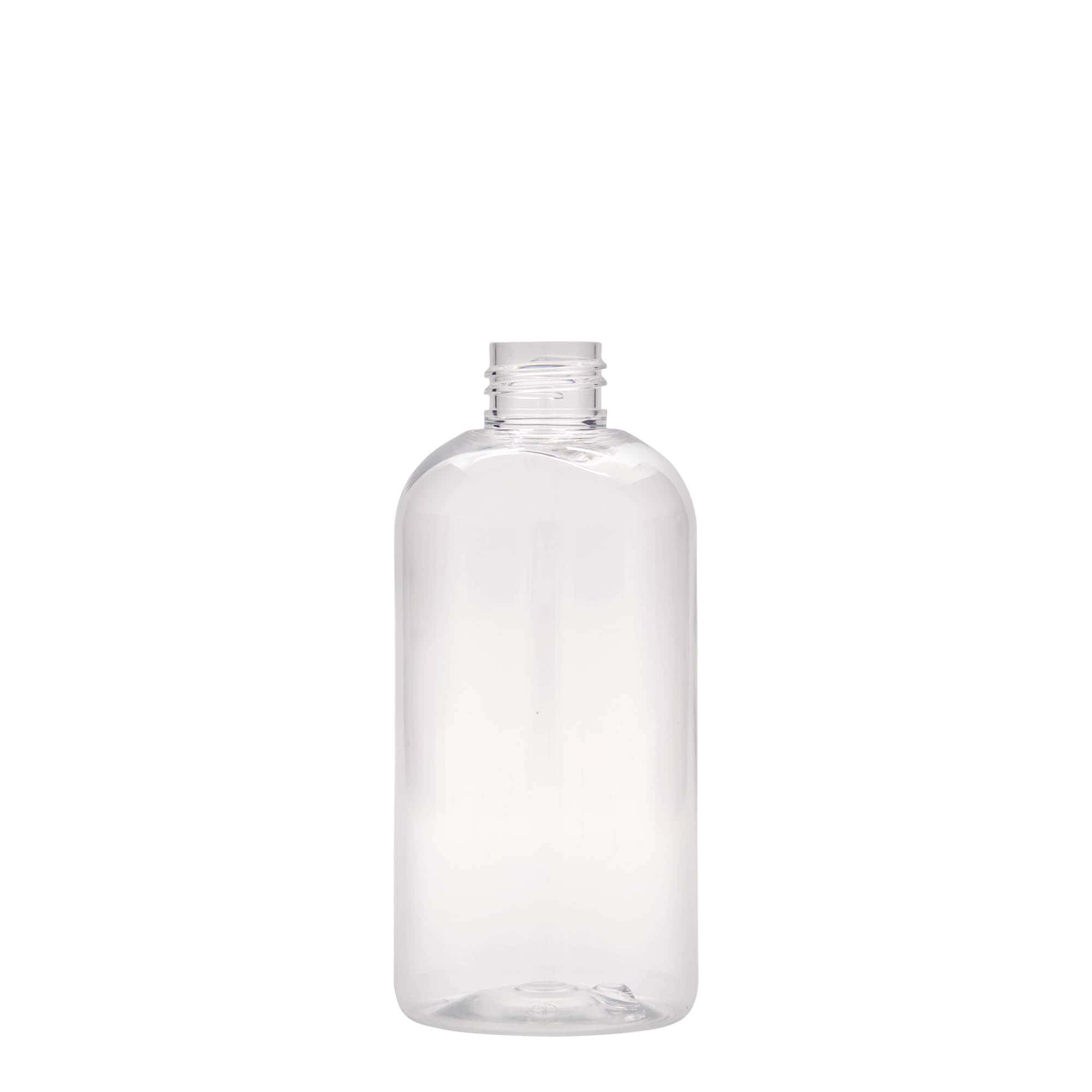 250 ml PET-flaske 'Boston', plastik, åbning: 24/410 250 ml PET-flaske 'Boston', plastik, åbning: 24/410