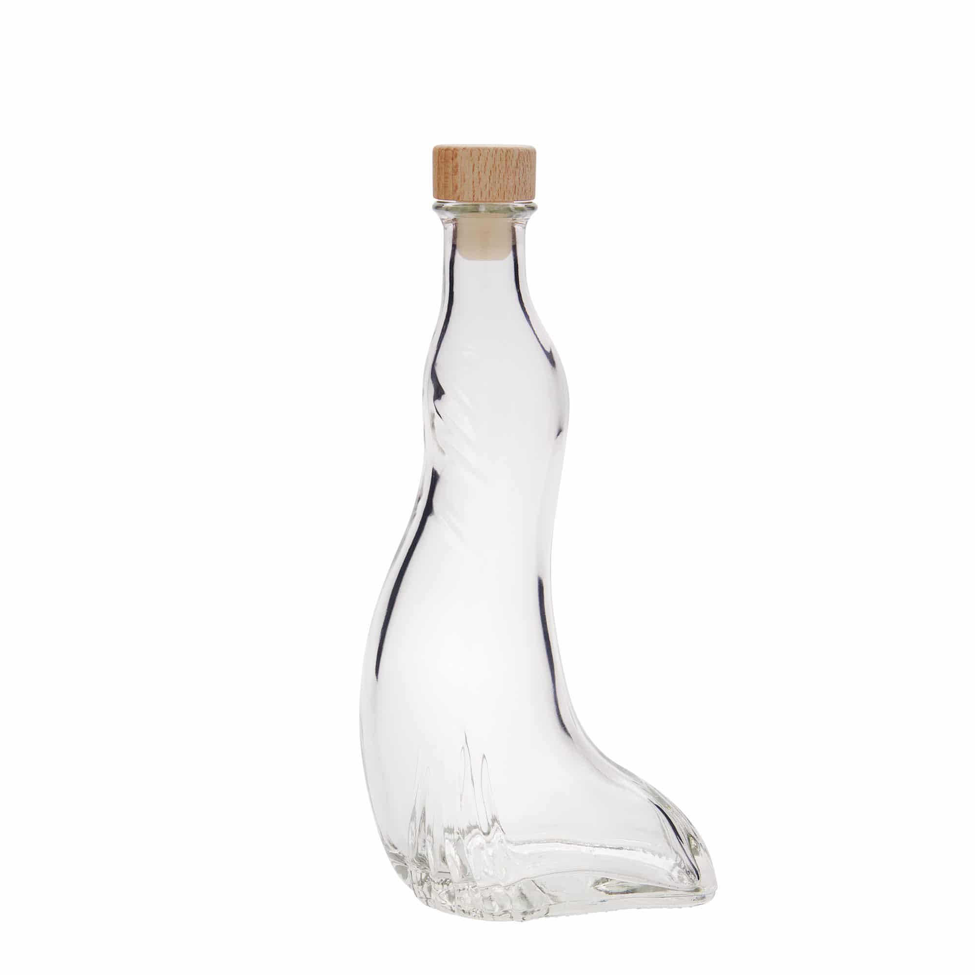 200 ml glasflaske 'Sæl', åbning: kork