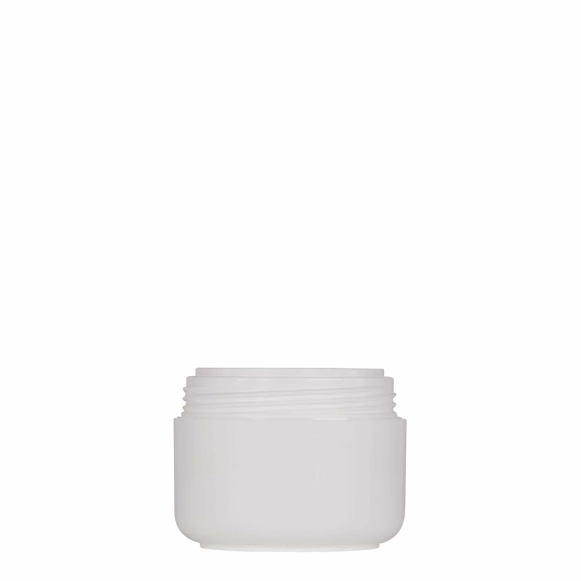 50 ml plastdåse 'Bianca', PP, hvid, åbning: Skruelåg 50 ml plastdåse 'Bianca', PP, hvid, åbning: Skruelåg