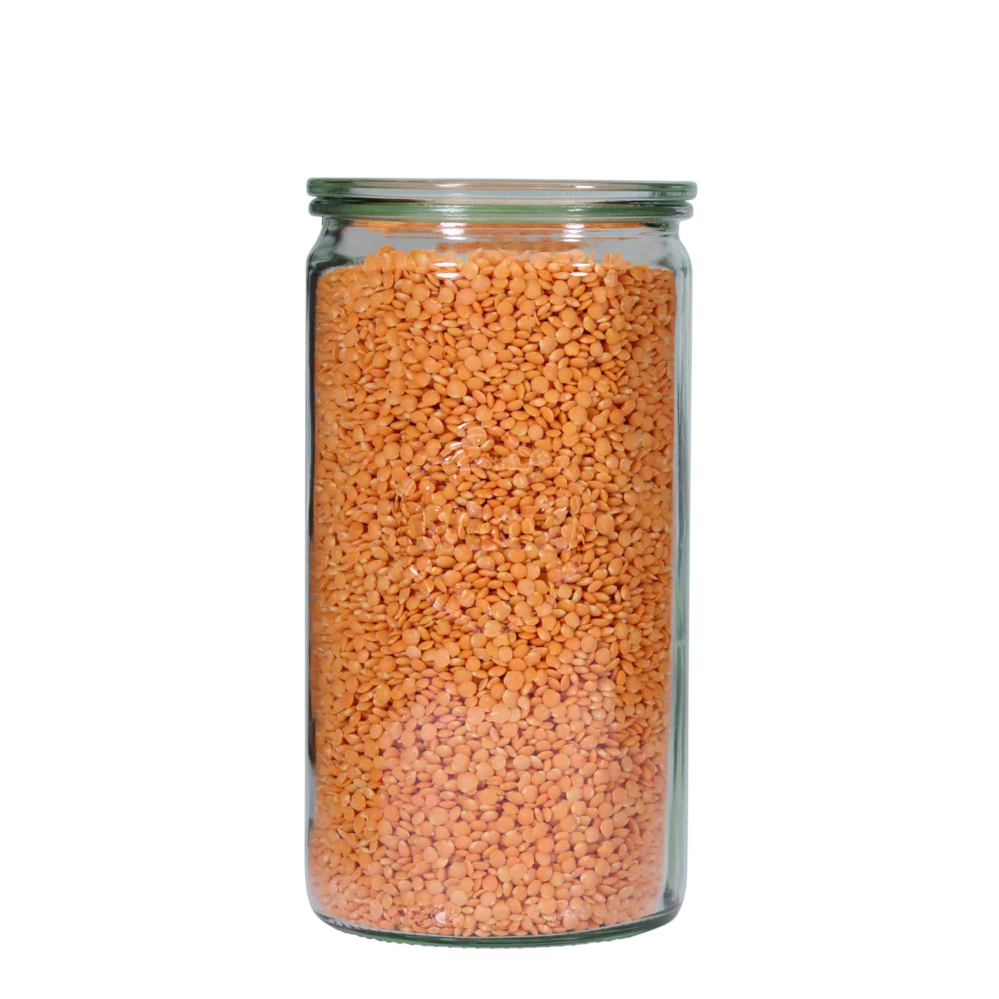 1.575 ml WECK-cylinderglas, åbning: rund kant