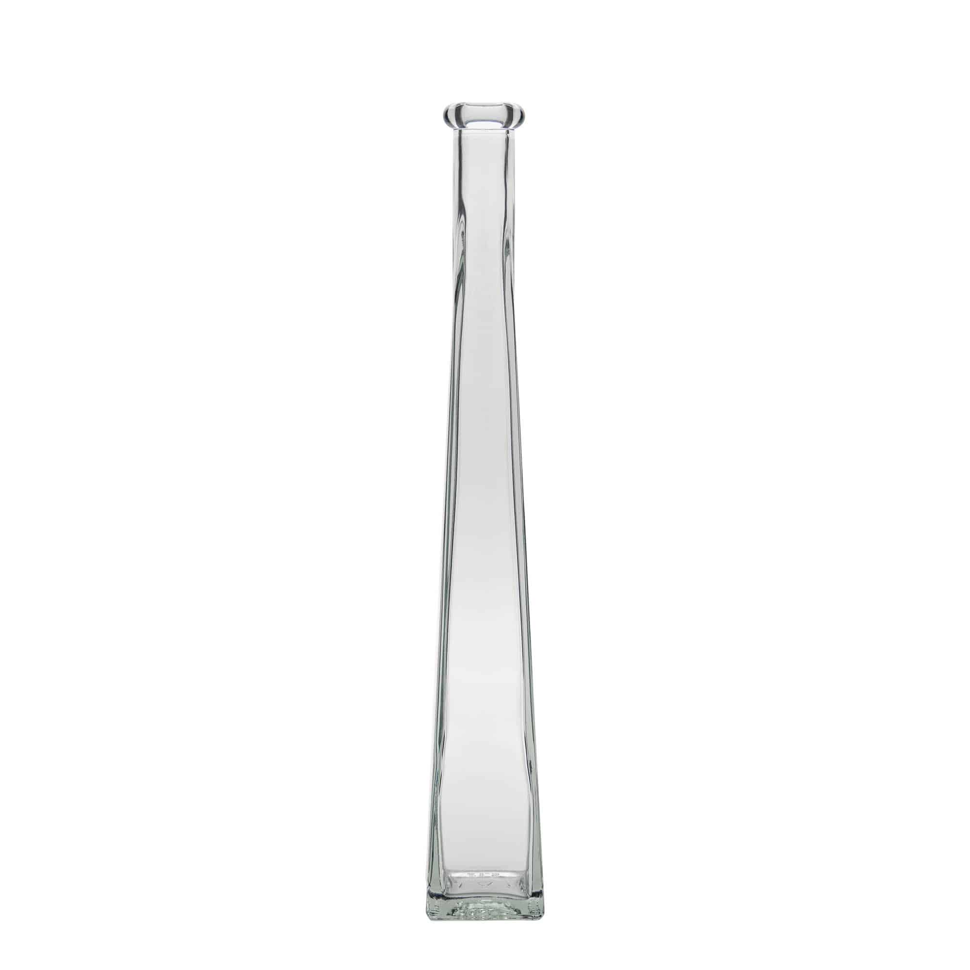 200 ml glasflaske 'Dama Quadrato', kvadratisk, åbning: kork