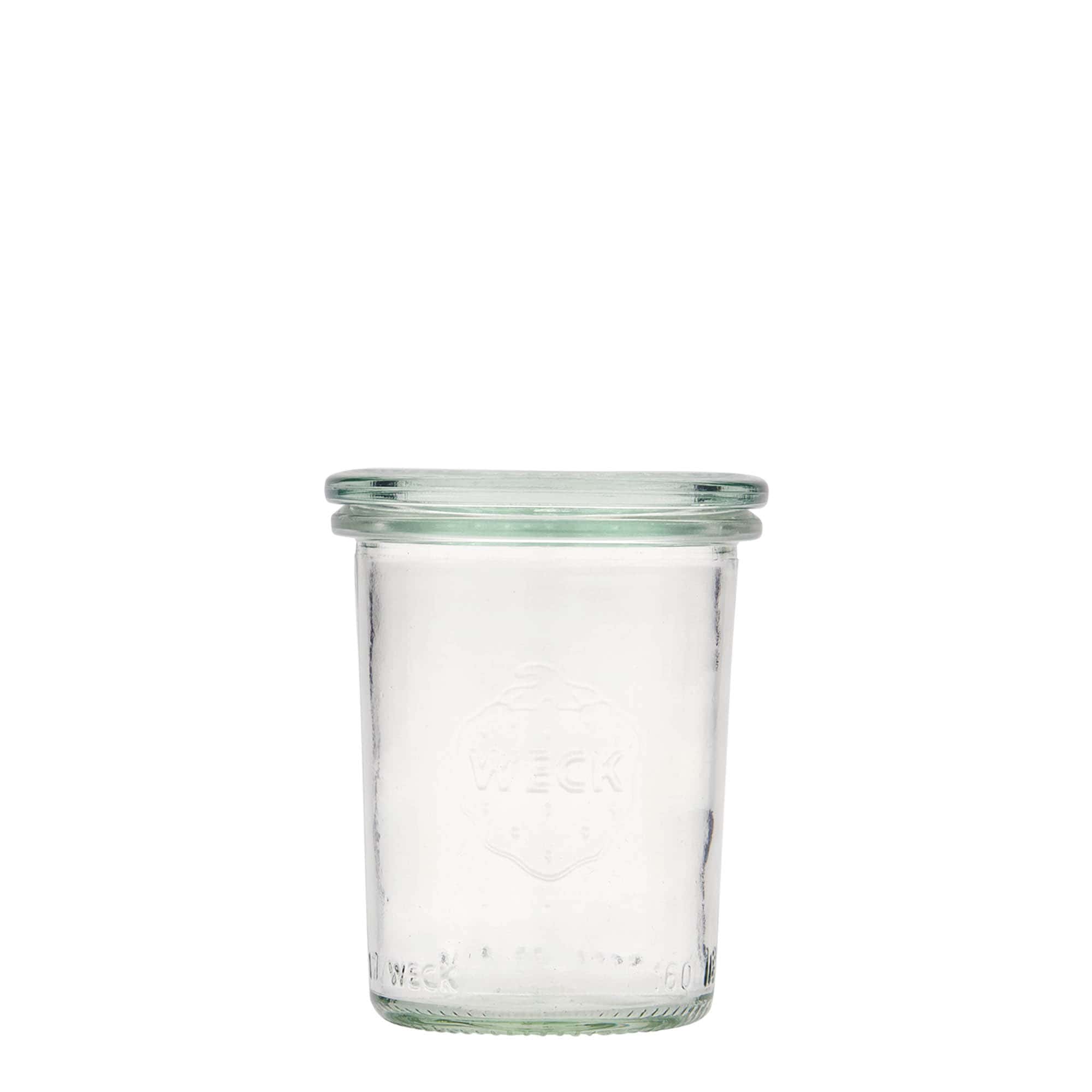 160 ml WECK-sturzglas, åbning: rundkantet