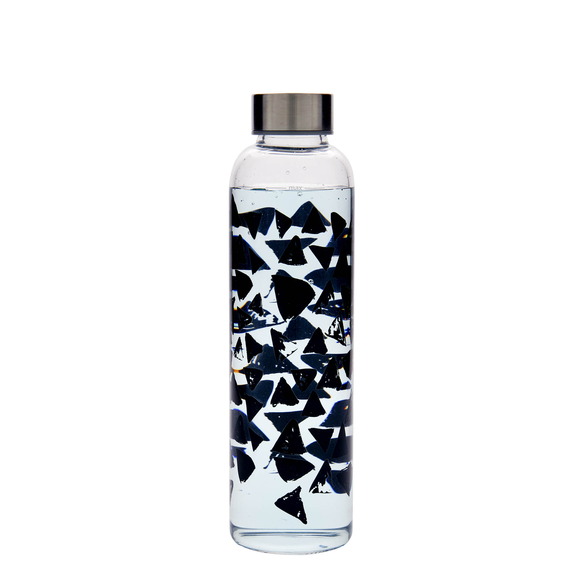 500 ml drikkeflaske »Perseus - Sorte Trekanter«, åbning: skruelåg