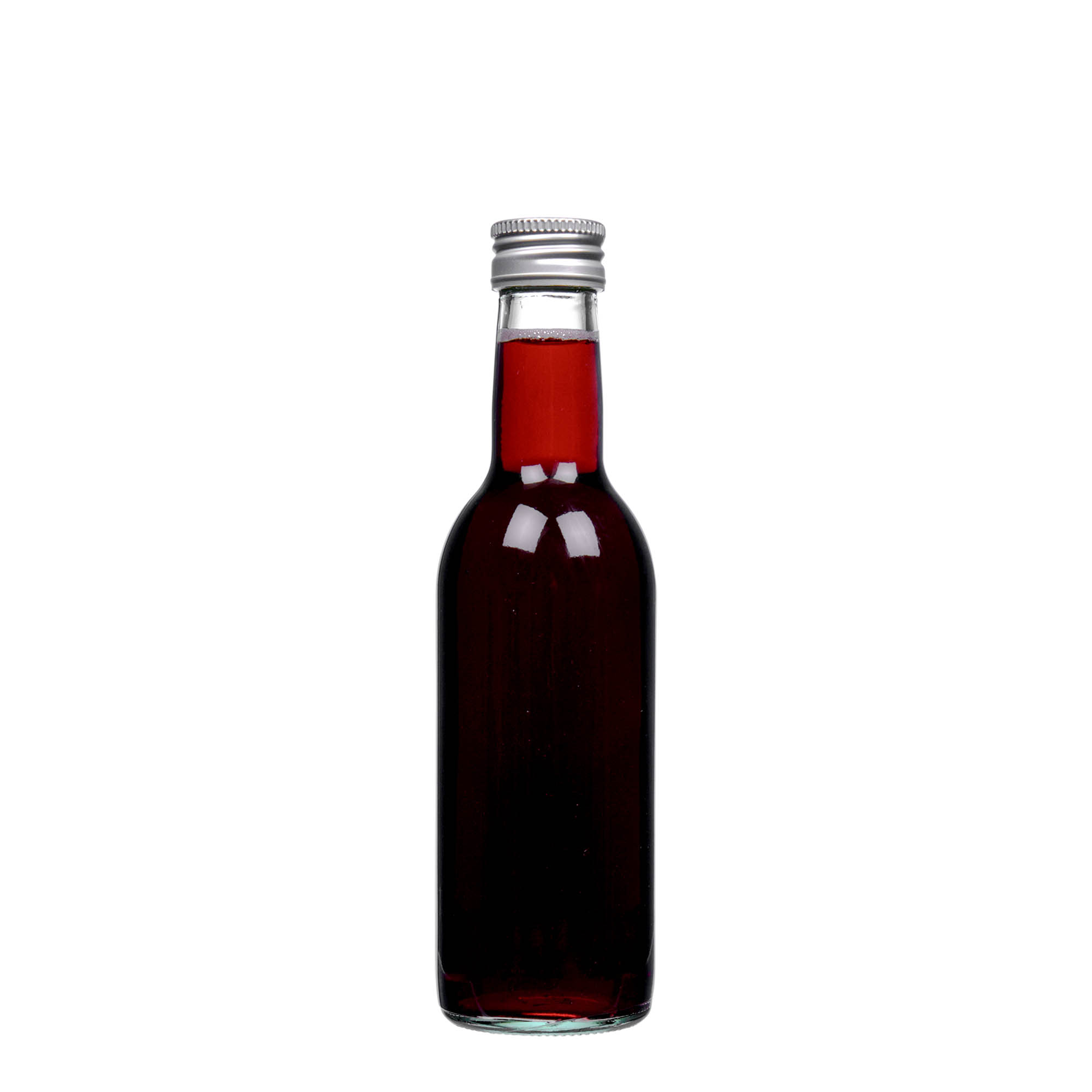 250 ml glasflaske 'Bordeaux', åbning: PP 28