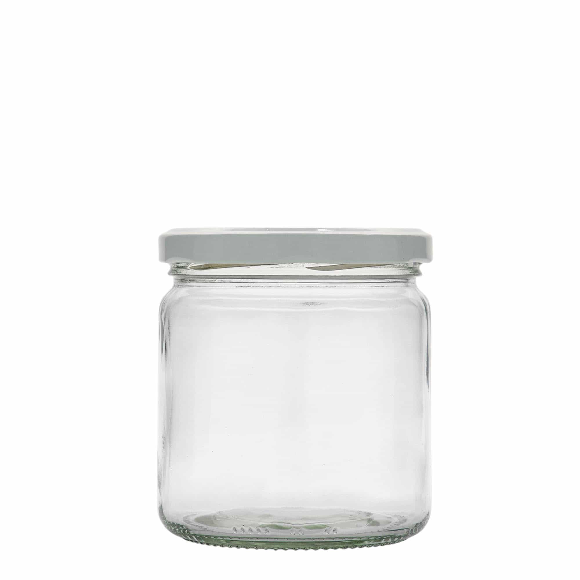 405 ml rundt glas, åbning: Twist-off (TO 82)