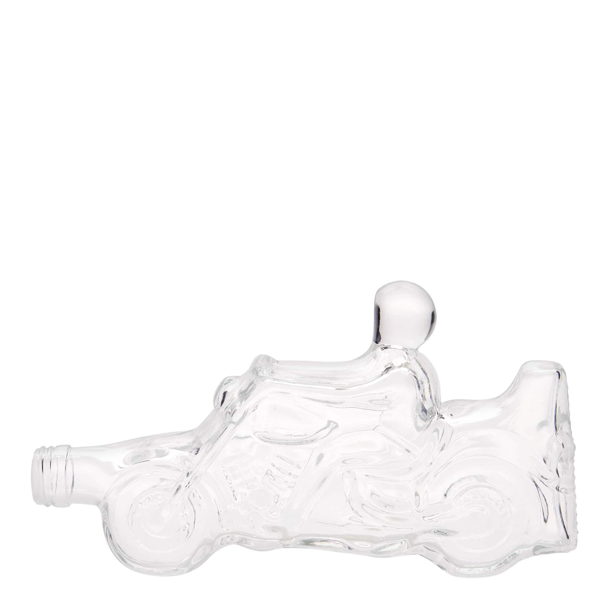 350 ml glasflaske 'Motorcykel', åbning: PP 28 350 ml glasflaske 'Motorcykel', åbning: PP 28