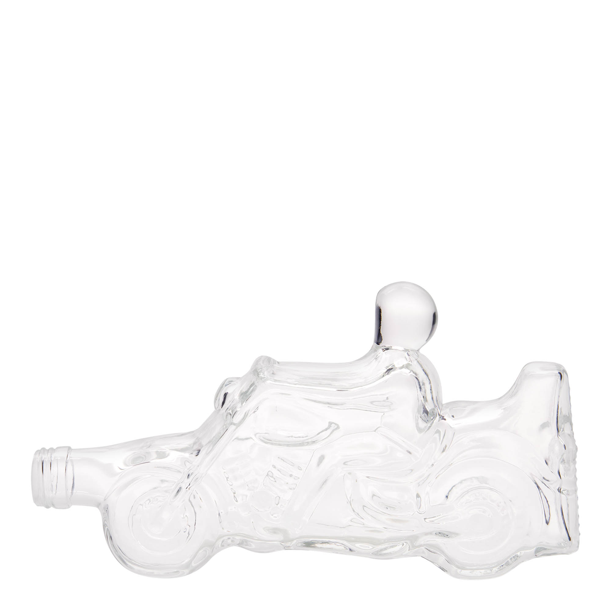 350 ml glasflaske 'Motorcykel', åbning: PP 28 350 ml glasflaske 'Motorcykel', åbning: PP 28