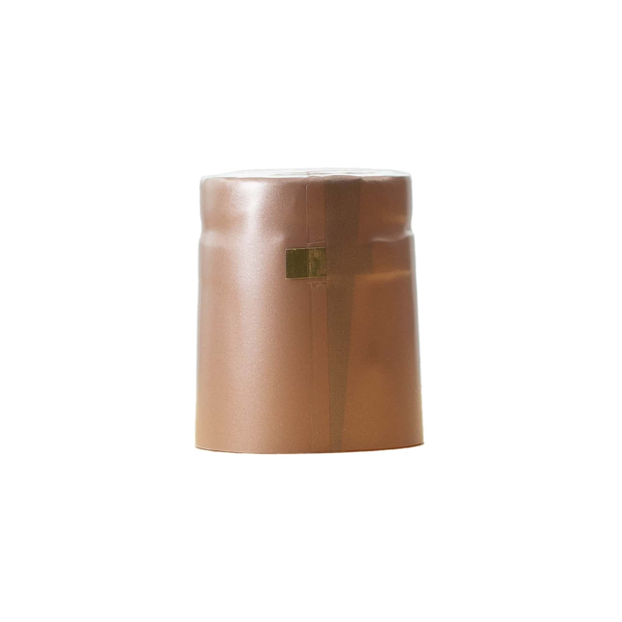 Skrumpekapsel 32x41, PVC-plast, terrakotta