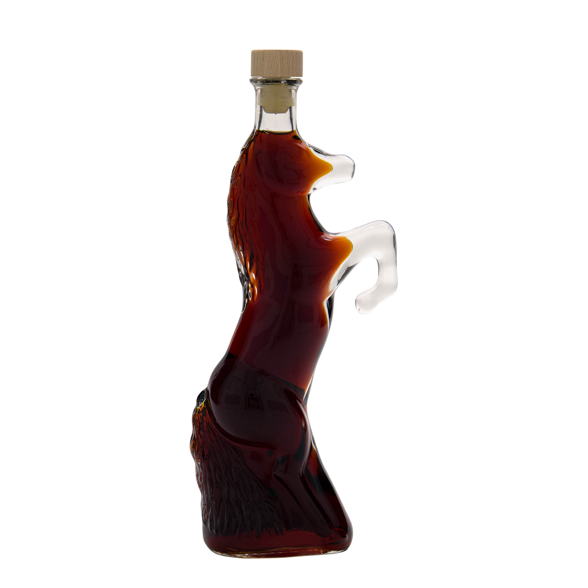 350 ml glasflaske 'Wild Horse', åbning: kork